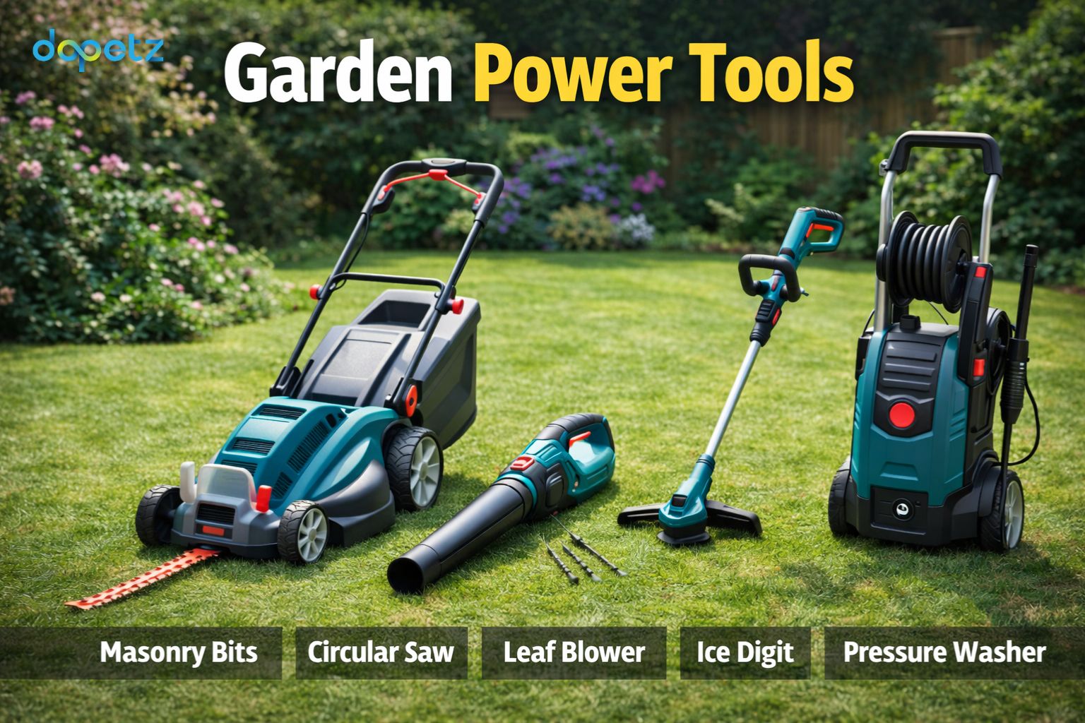 Best Power Tools for Garden Maintenance in the UK