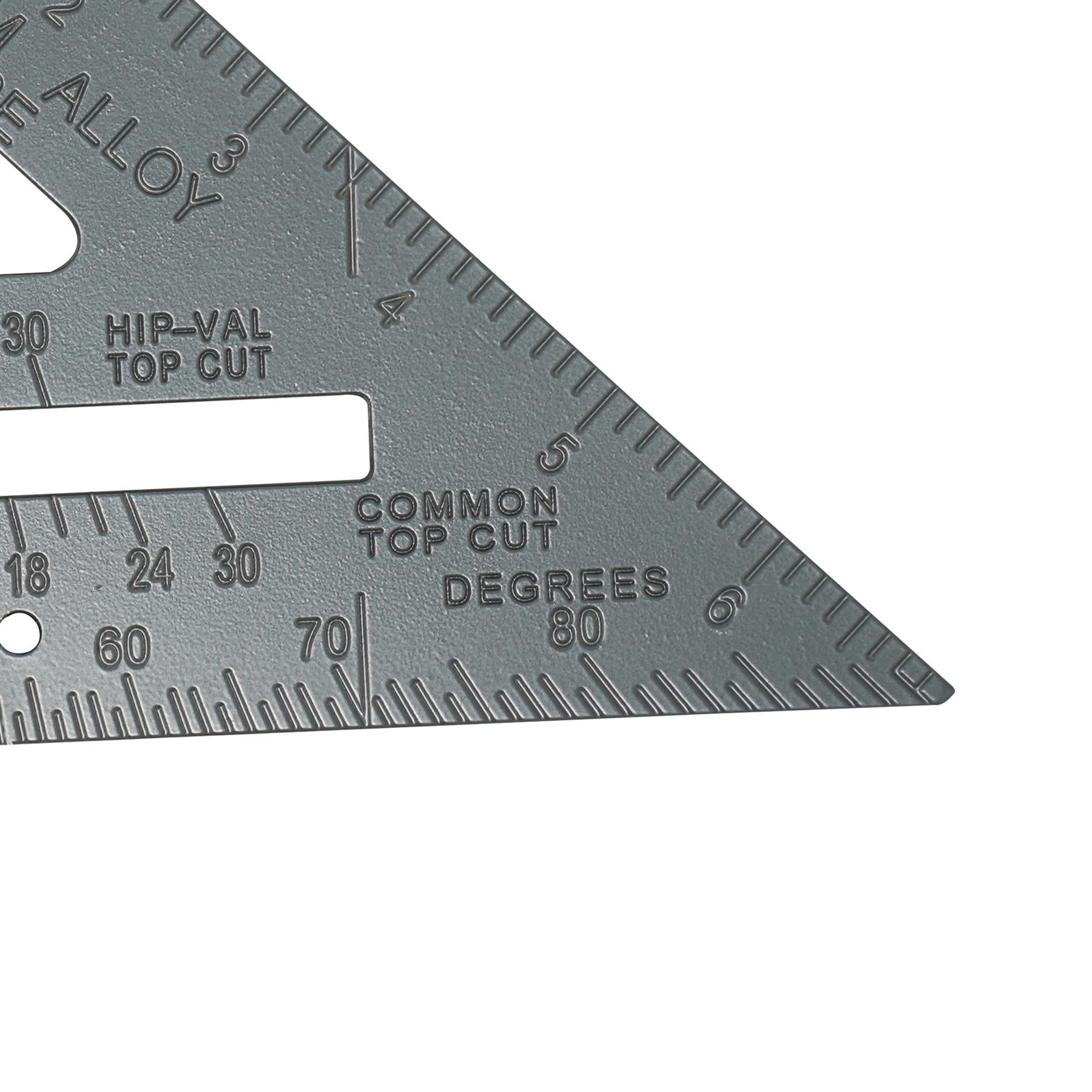 Metal Roofing Rafter Set Square 12" X 8" Combination 6" Aluminium Roofers Square By Dapetz