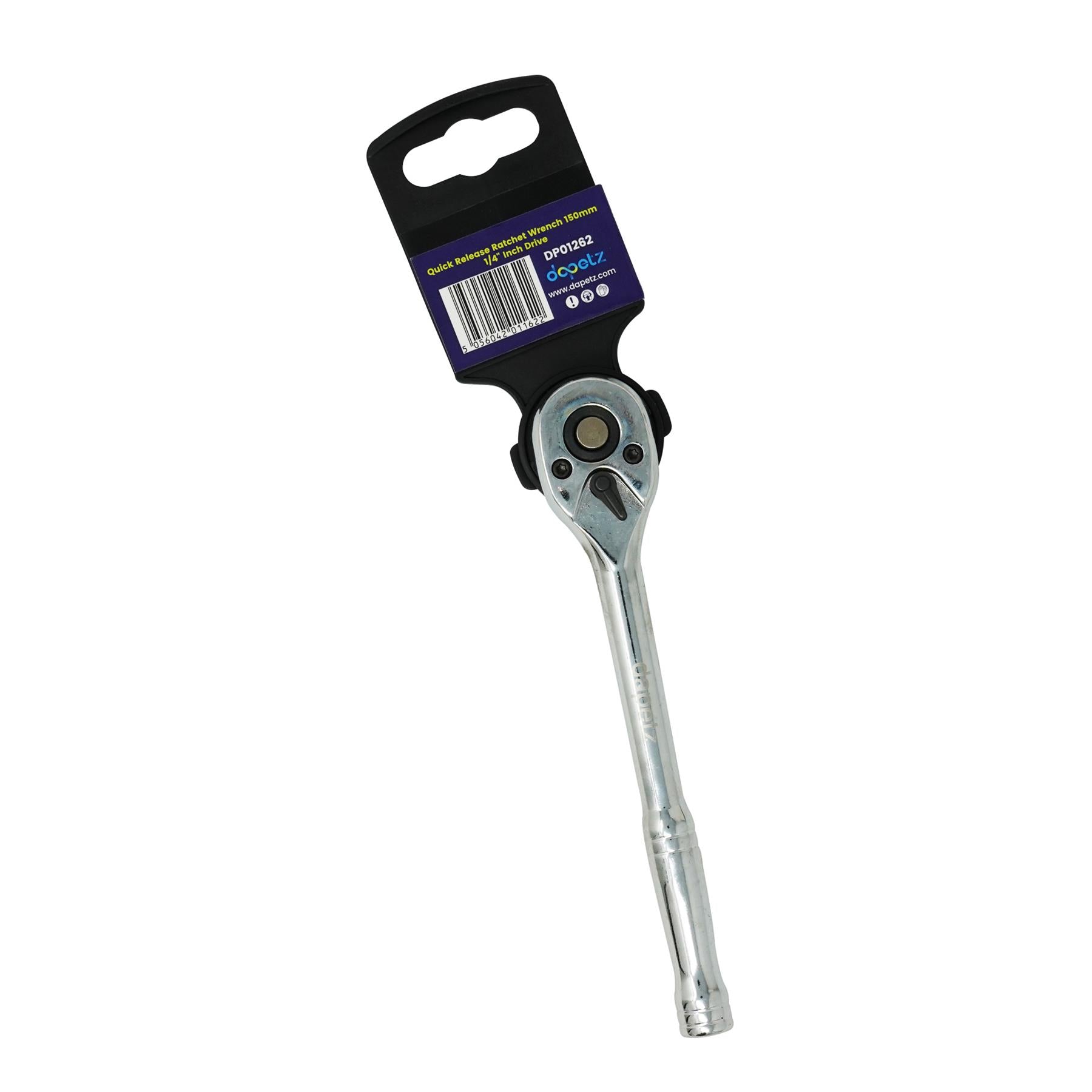 Quick Release Ratchet Wrench 150mm 1/4" Inch Drive With Warranty Crv By Dapetz
