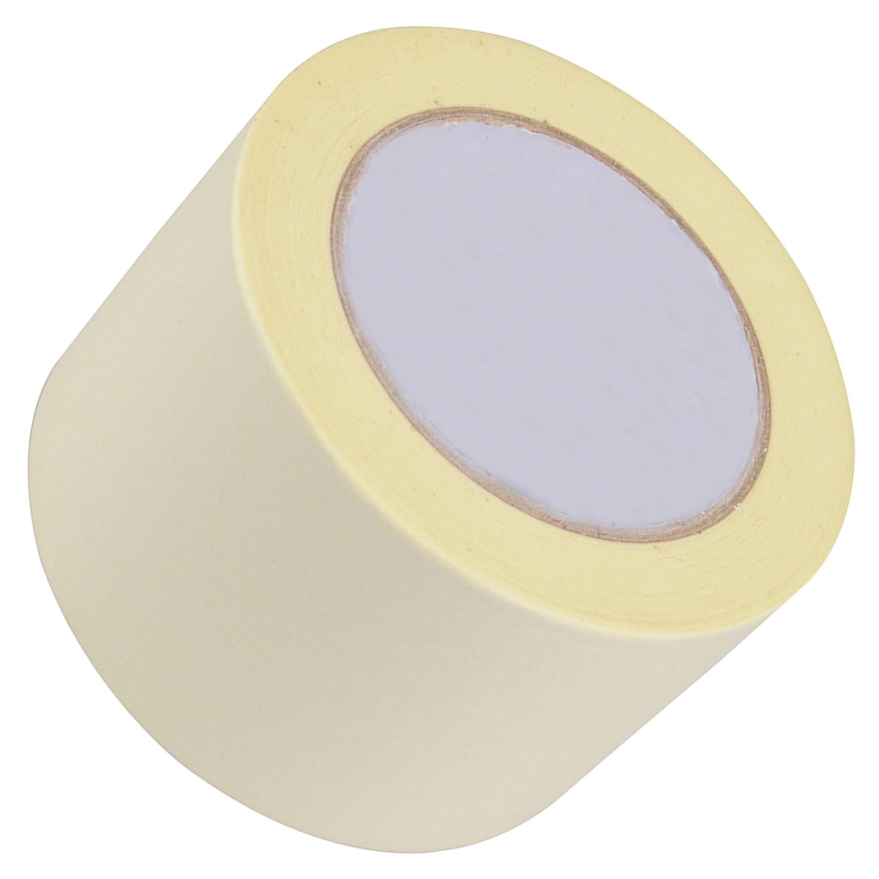 Masking Tape General 75mm x 50m DIY Painter Decorating Easy Tear White 3PCS By Dapetz