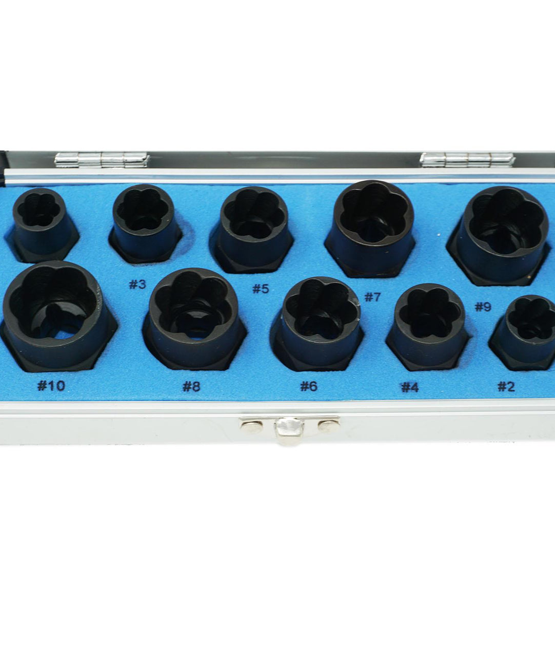 (Pack of 10) Grip & Twist Sockets | Locking Wheel Nut Remover for Damaged & Rounded Bolts by Dapetz