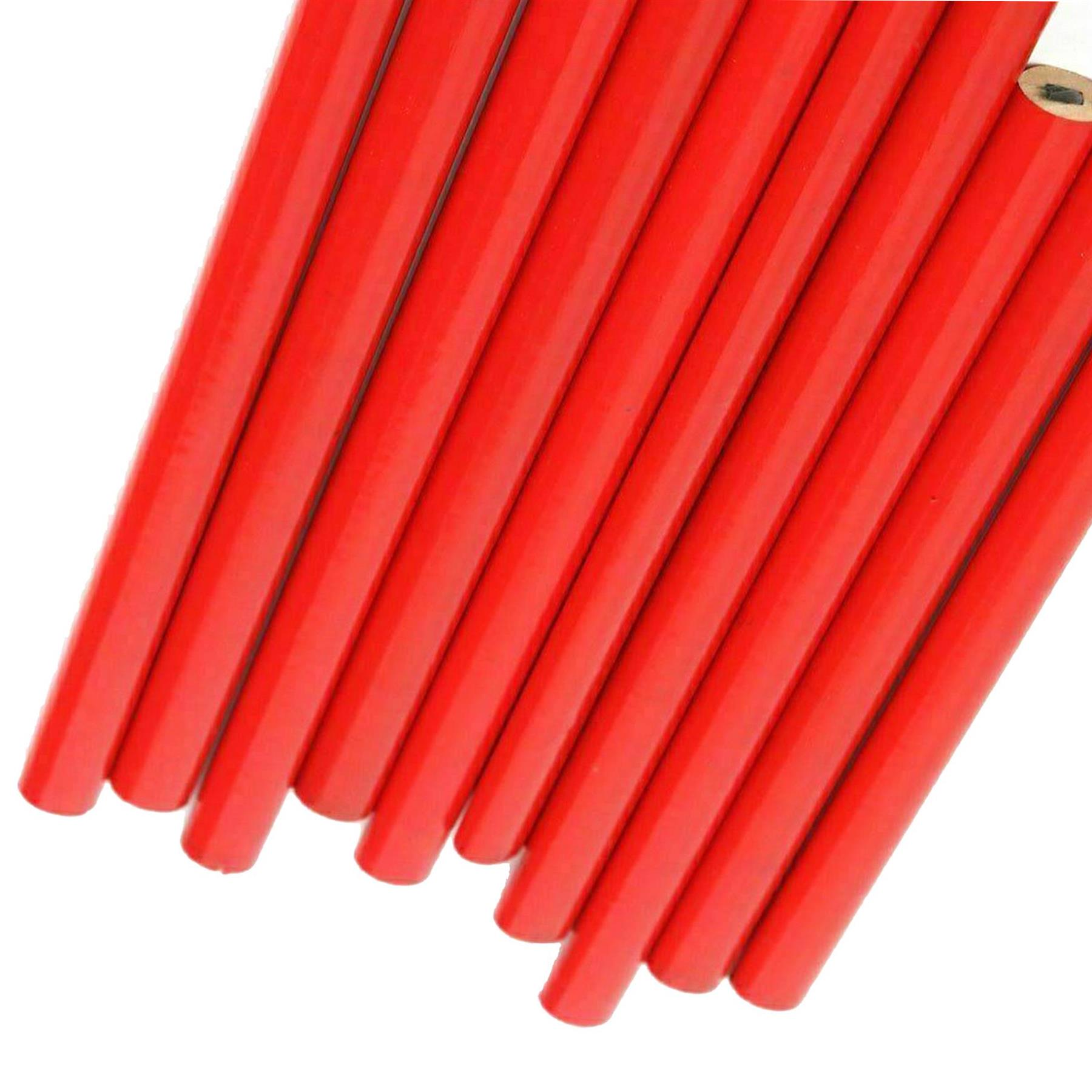 24pcs Carpenters Pencils Joiners Woodwork Builders Soft Lead Wood Marking Pencil By Dapetz