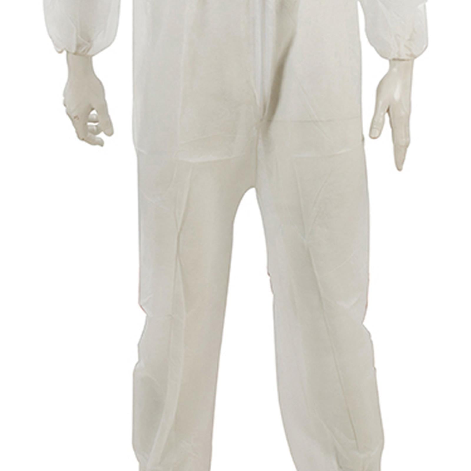 20 x Disposable Paper Suit Protective Overall Coveralls Medium - 120cm / 46" By Dapetz
