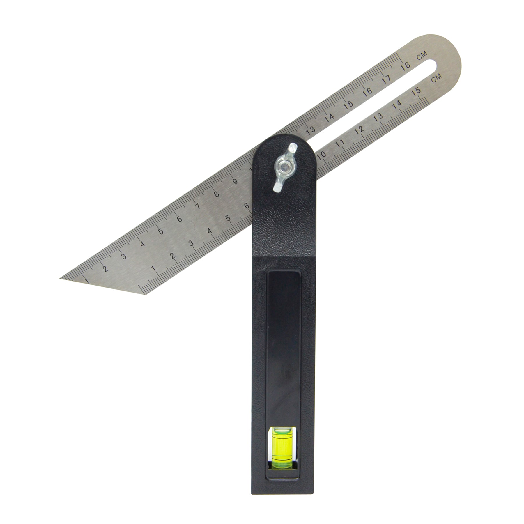 Adjustable Bevel Level Sliding Carpenter's Gauge Angle Finder Wood Marking Tool by Dapetz