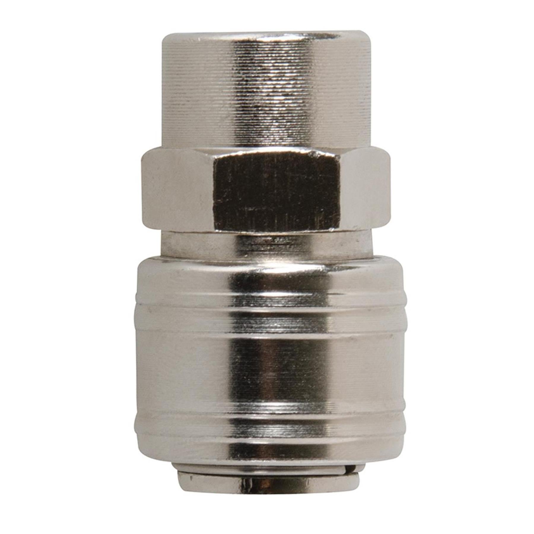 Euro Air Line Fitting Quick Release For Compressor Hose 1/4" BSP Female Thread - Dapetz