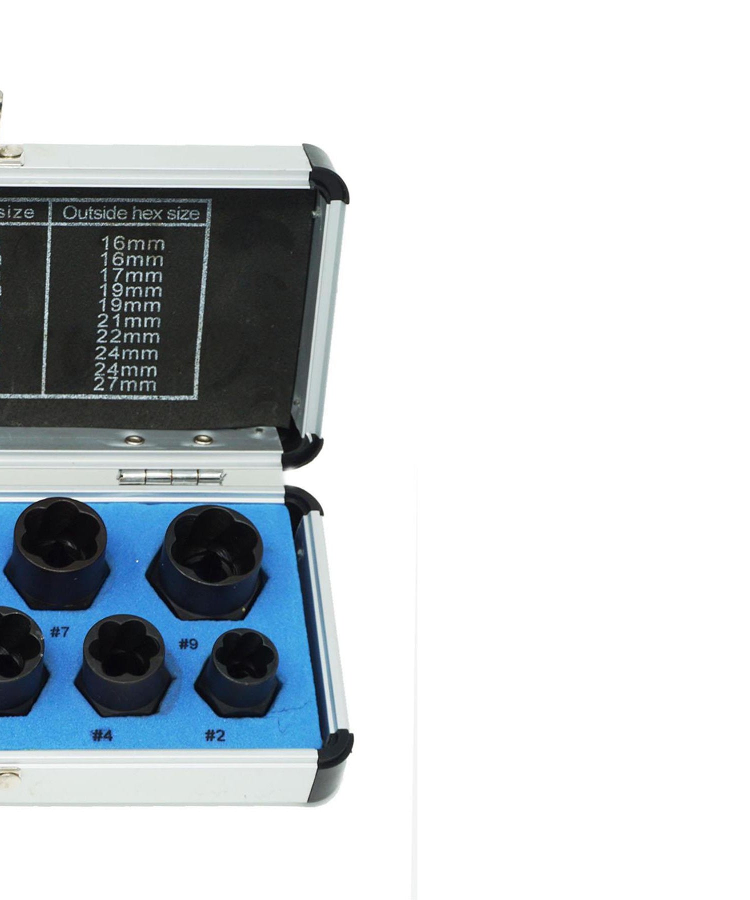 (Pack of 10) Grip & Twist Sockets | Locking Wheel Nut Remover for Damaged & Rounded Bolts by Dapetz