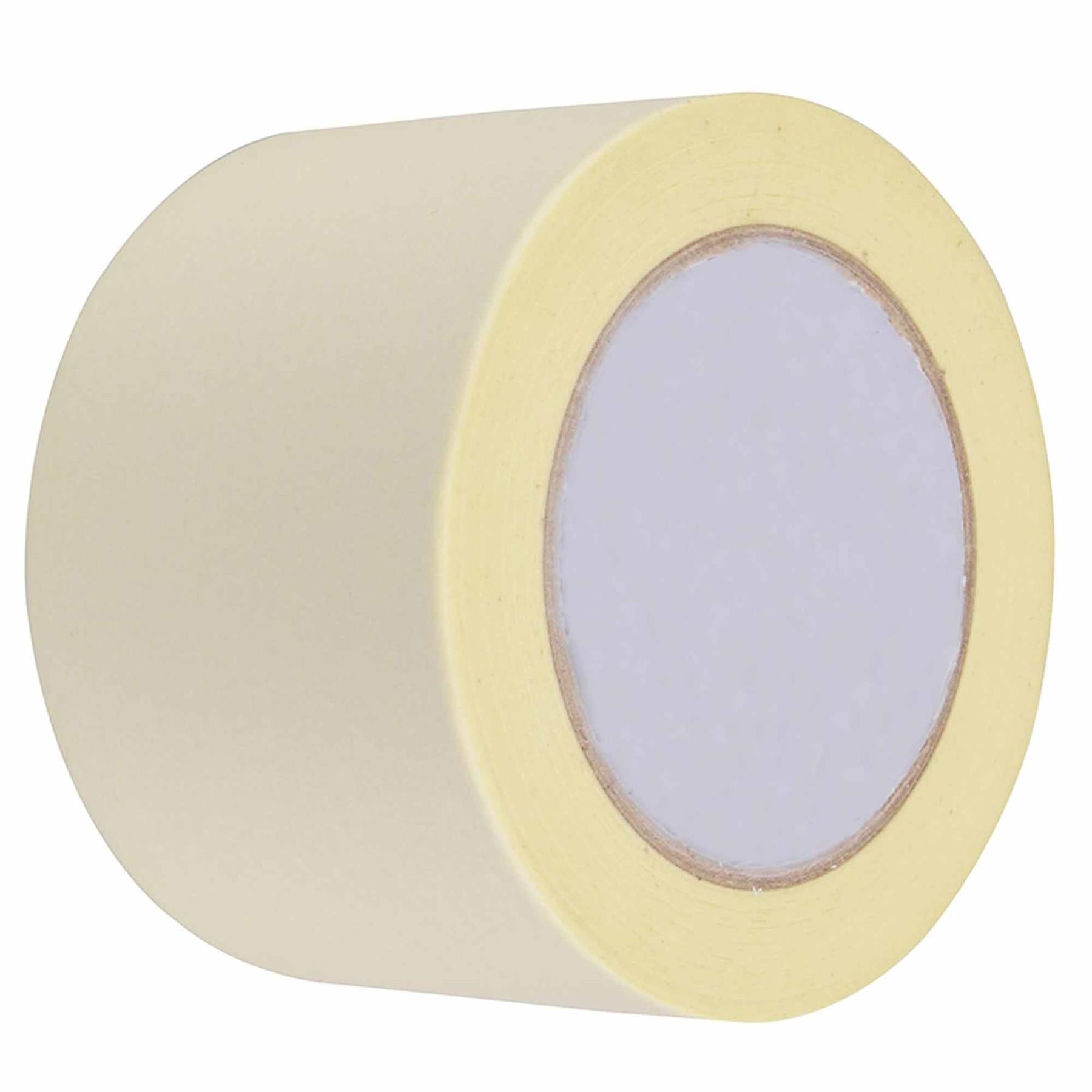 12 Rolls Masking Tape Professional Decorating Painting Extra Wide Mask 75mm x 50m By Dapetz