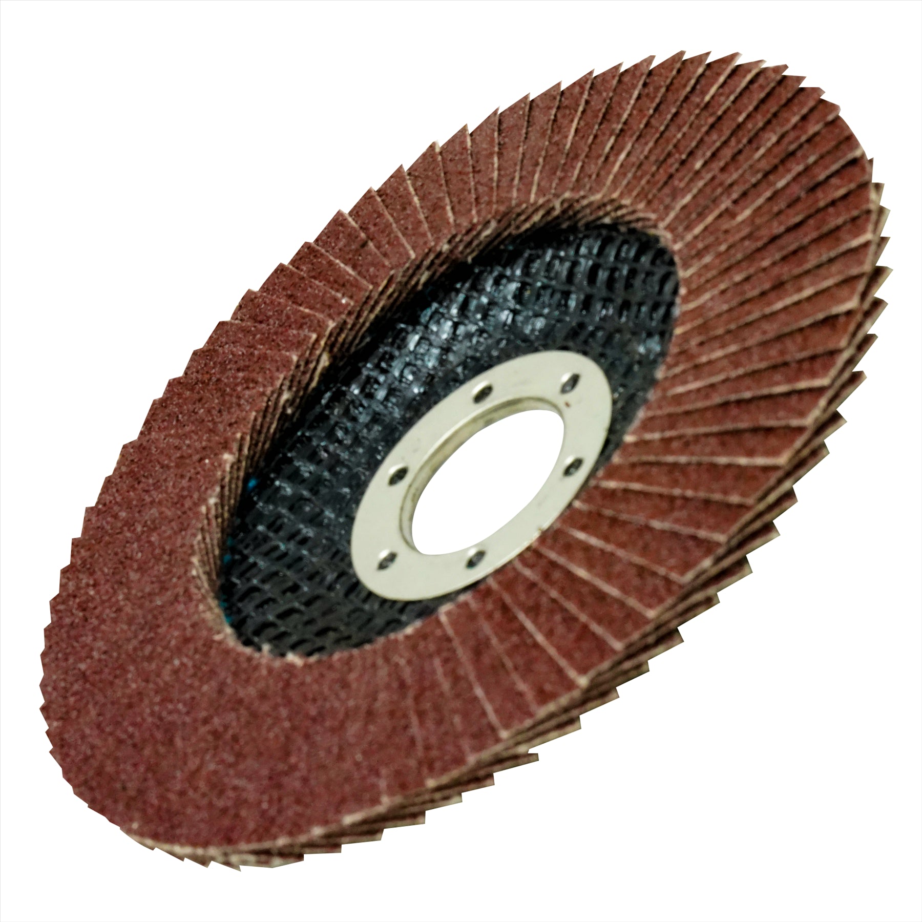 Flap Discs 80 & 120 Grit | 115mm Sanding & Grinding Wheels for 4.5" Angle Grinders (Pack of 10) By Dapetz