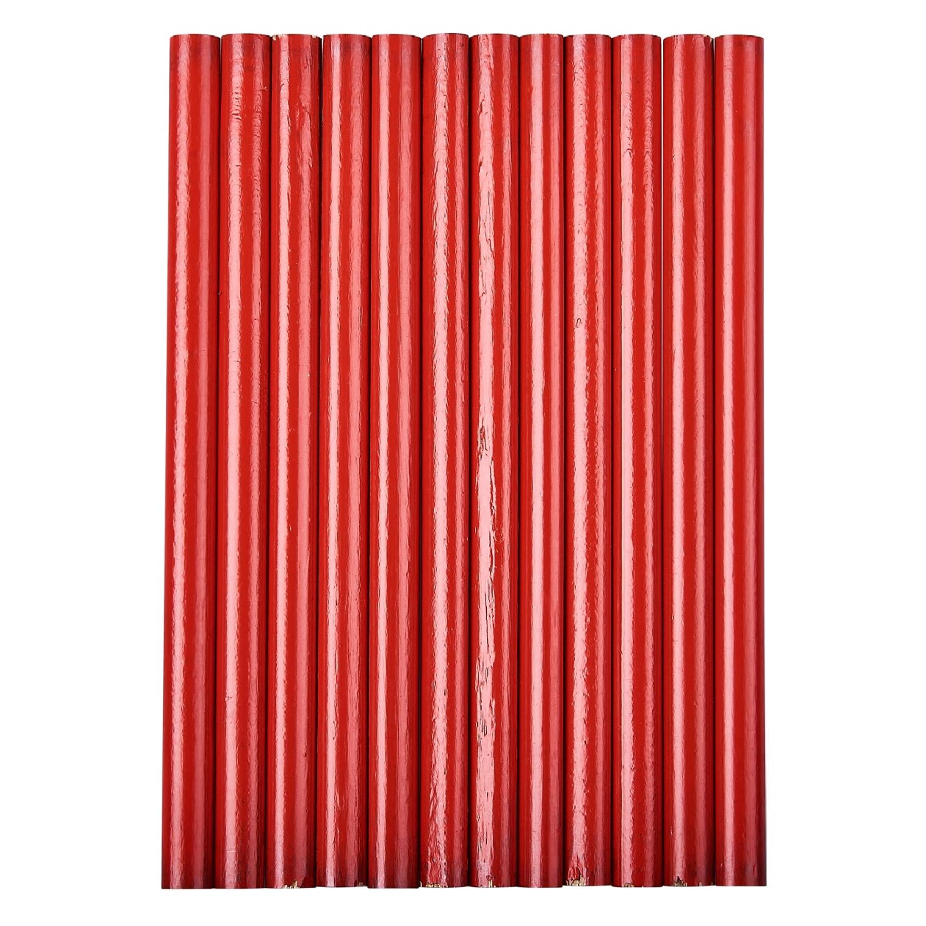 12pcs Carpenters Pencils Joiners Woodwork Builders Soft Lead Wood Marking Pencil By Dapetz