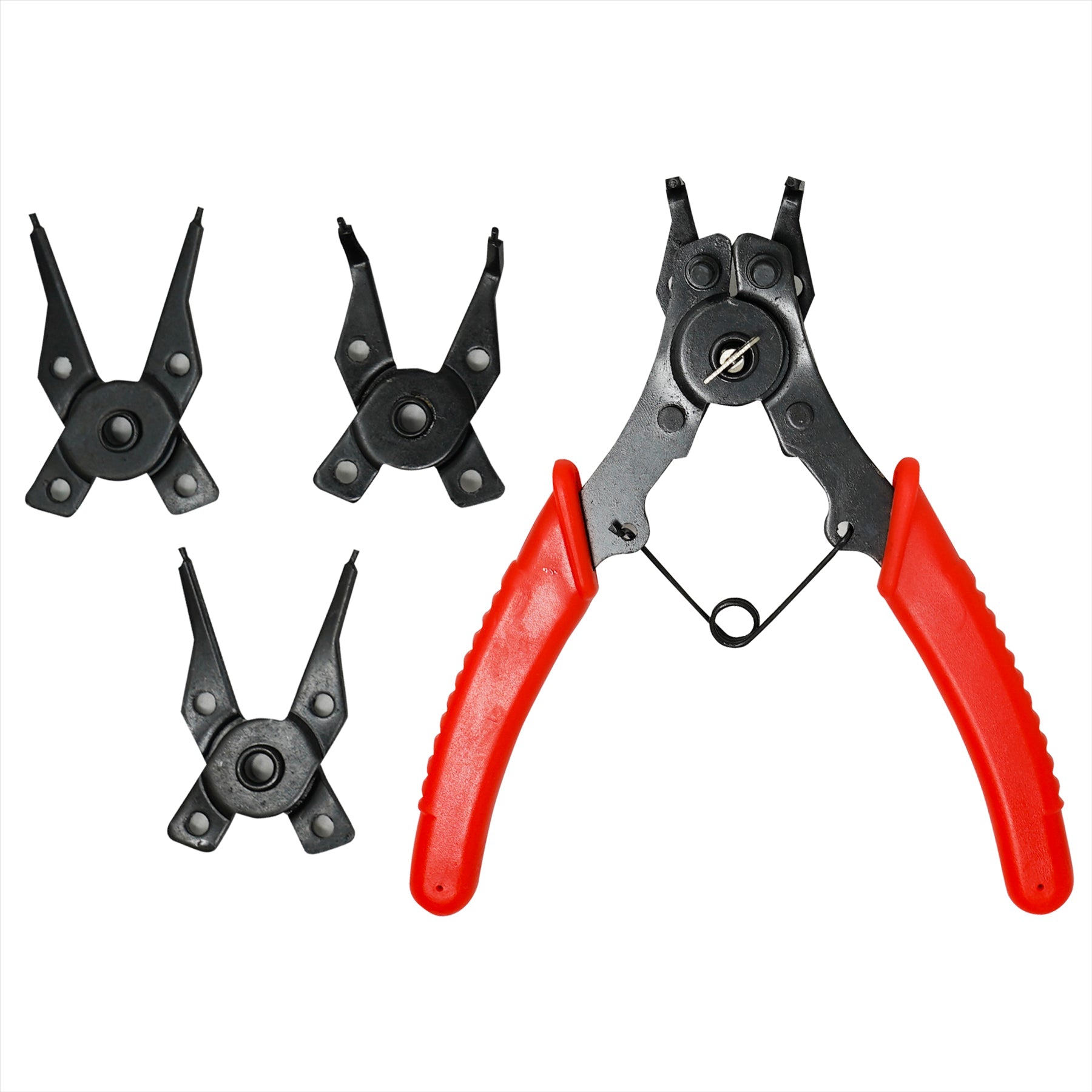 Circlip Pliers for Retaining Ring Set Internal External Sirclip pack of 5 by Dapetz