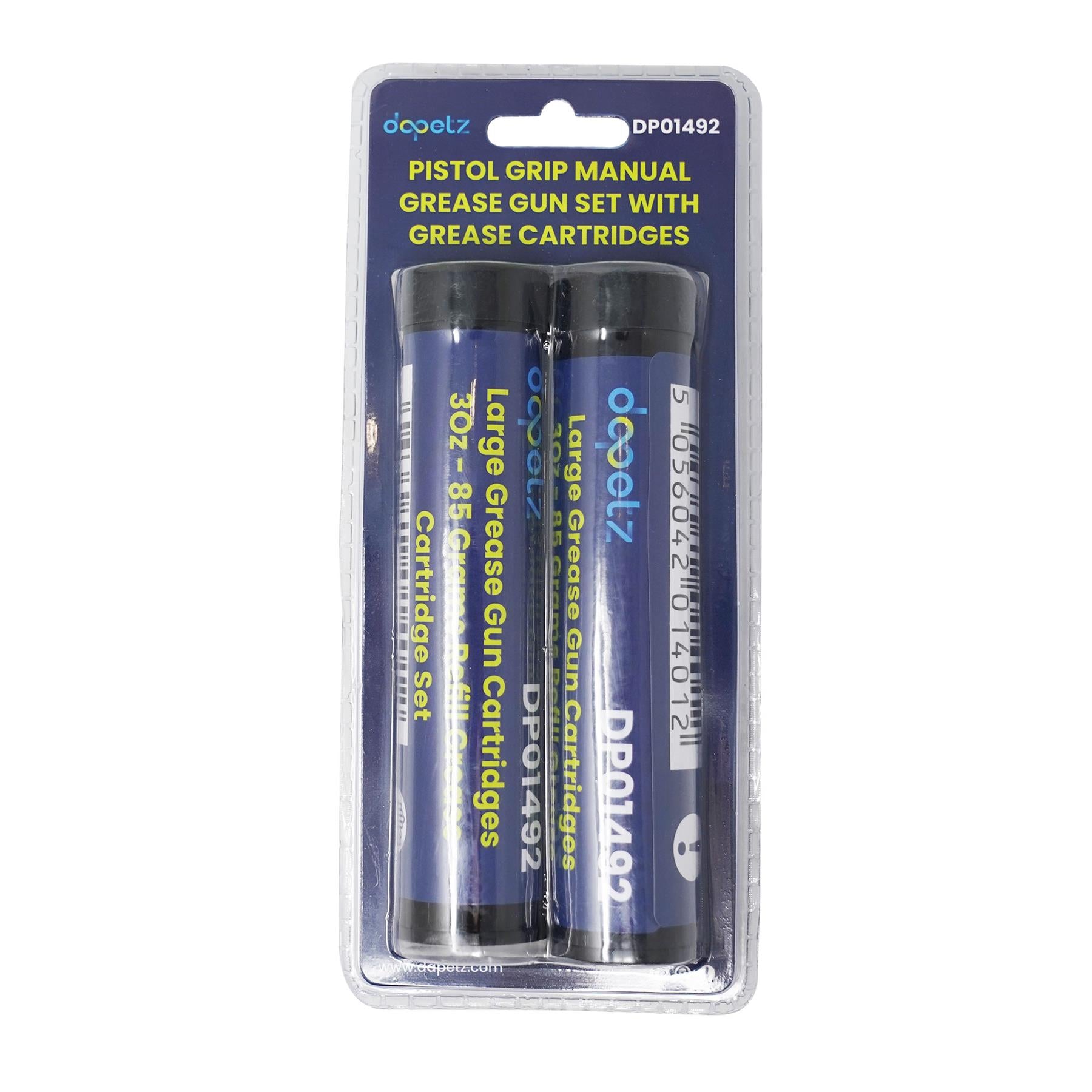 2x 3oz Grease Gun Cartridge Grease Cartridges For Pistol Grip Grease Gun By Dapetz