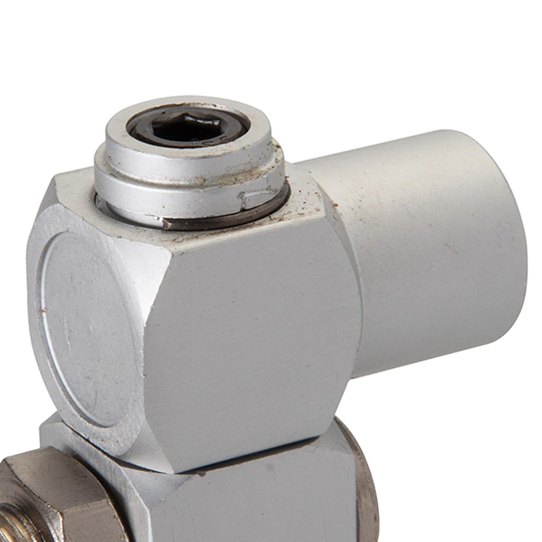 Air Line Swivel Connector 1/4" BSP 6mm Female Tool Fittings Universal Quality by Daptez