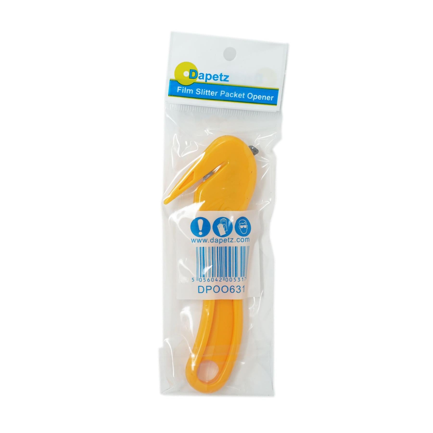 Safety Knife Film Slitter Strap Band Carton Box Tape Cutter Packet Opener 1PC By Dapetz