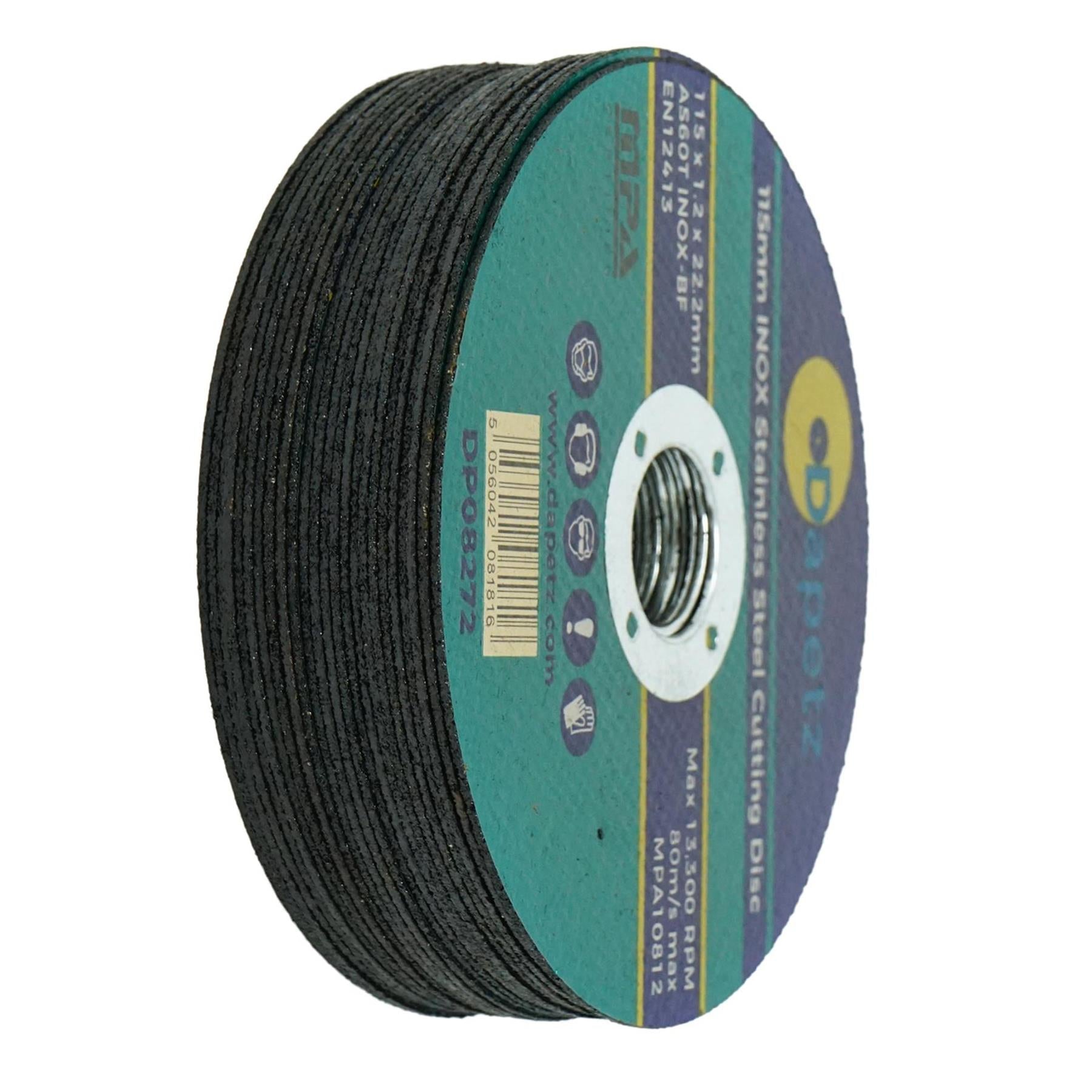 (Pack of 20) Cutting Disc For Metal Steel INOX Stainless 115mm Super Thin 1.2mm Blade by Dpatez