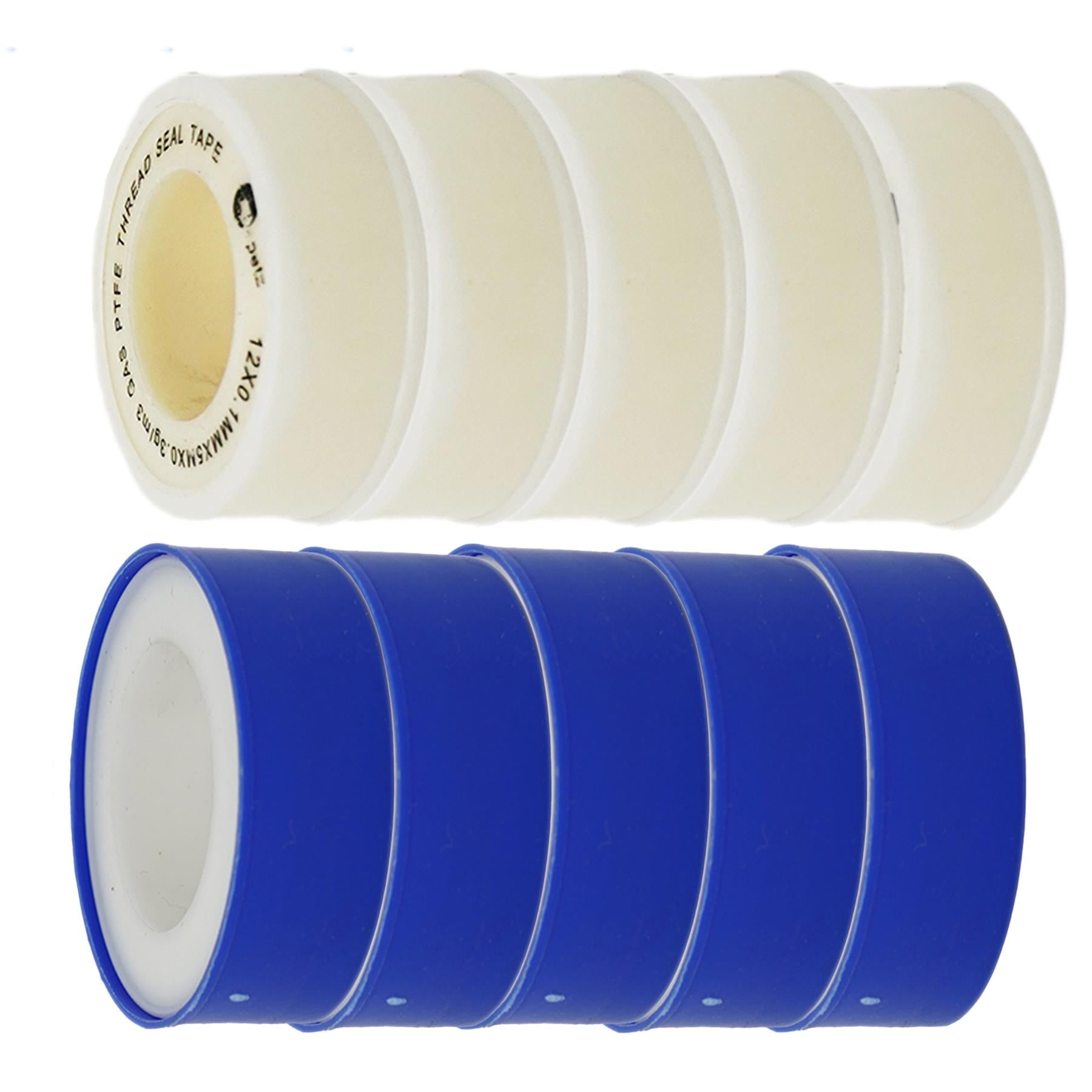 PTFE Tape Gas and Water for Thread Seal White Teflon Tape 12mm By Dapetz