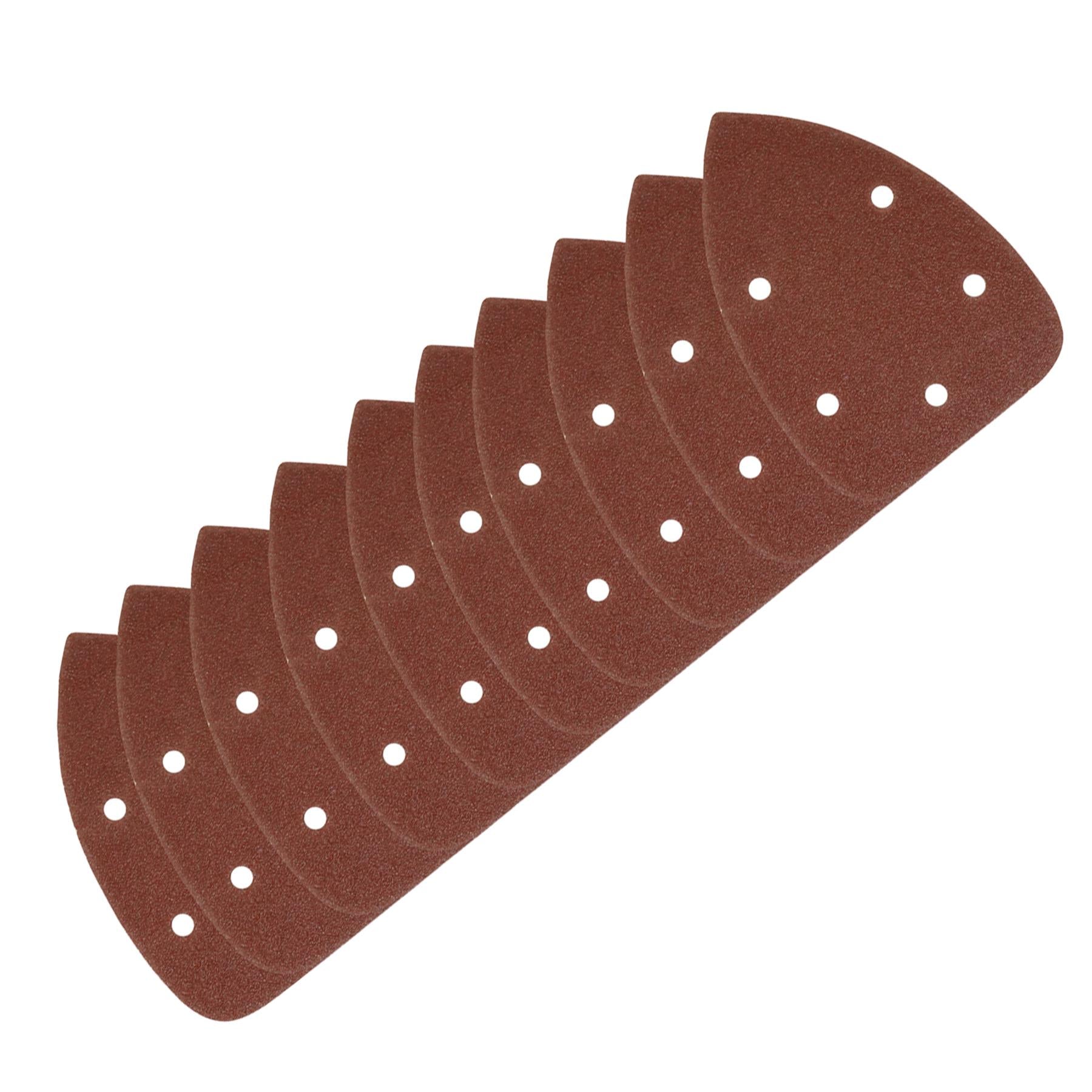 Mouse Sanding Sheets 24Mouse Sanding Sheets 240 Grit Hook & Loop Sander Pads 5-Holes Sand Paper 40PCS By Dapetz