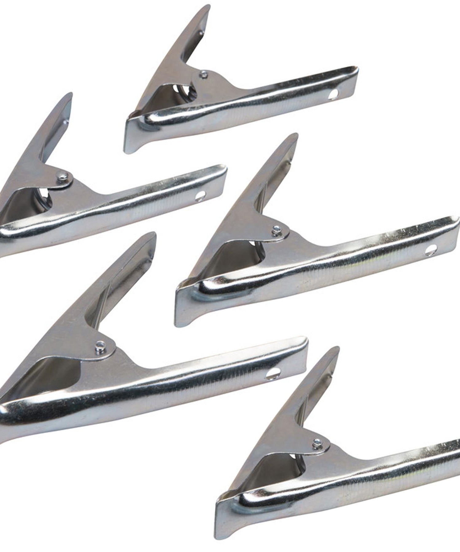 5x Spring Clamp 6'' Large Metal Market Stall Sheet Tarpaulin Cover Clip Grip by Dapetz