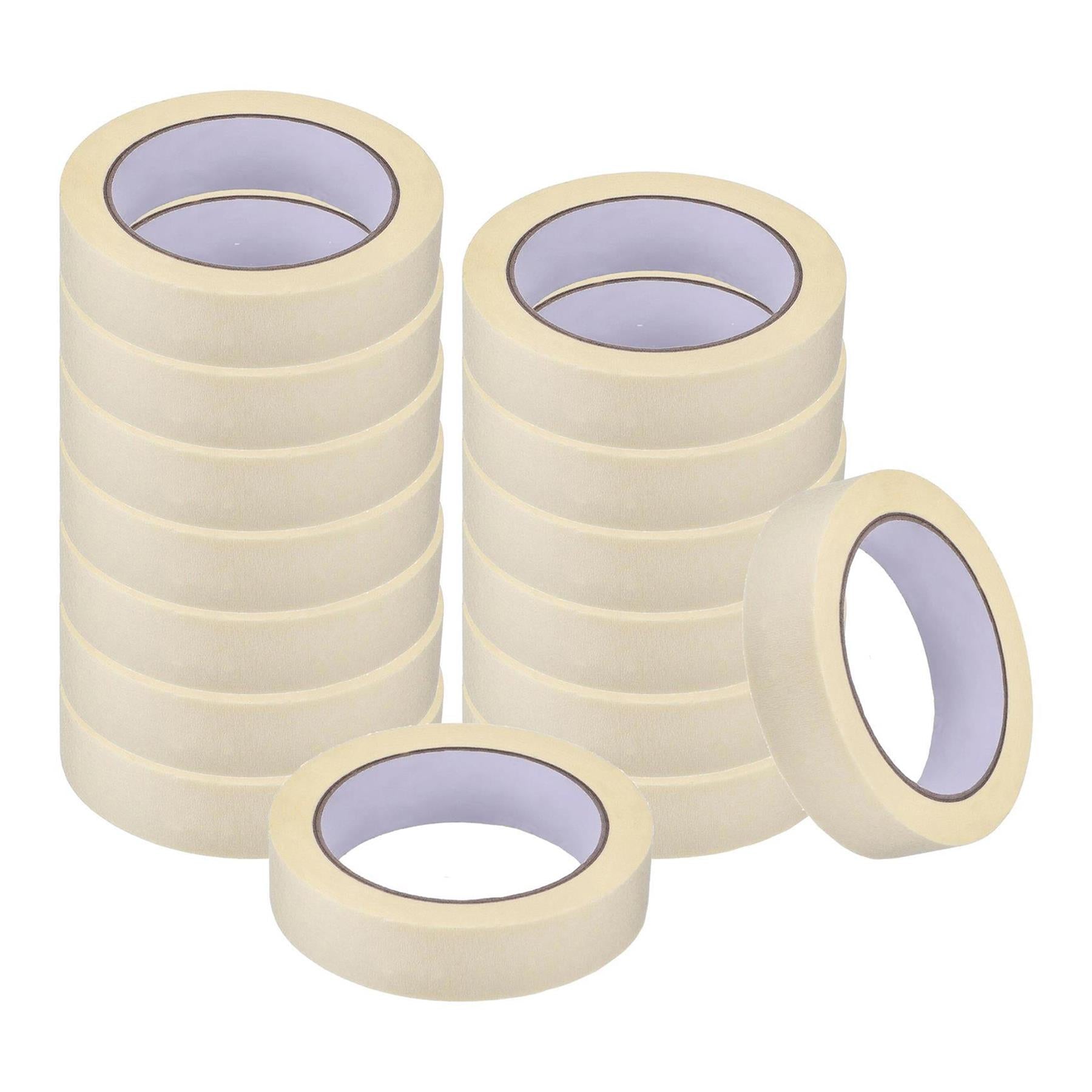 (Pack of 20) Masking Tape 19mm x 35m | Indoor & Outdoor DIY Painting Decorating by Dapetz