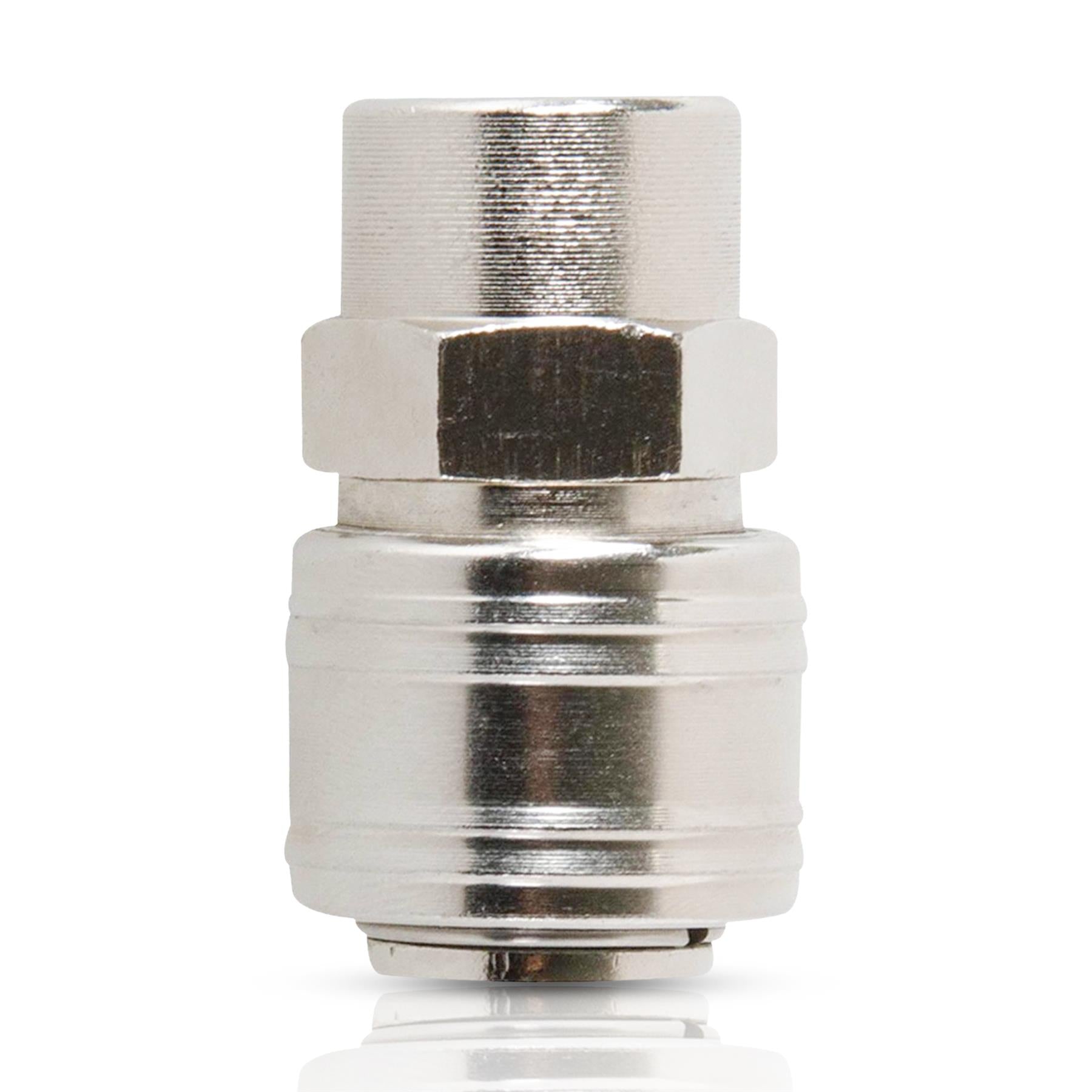 Female Quick Release Euro Compressed Air Line Coupler Connector Fitting 1/4" BSP