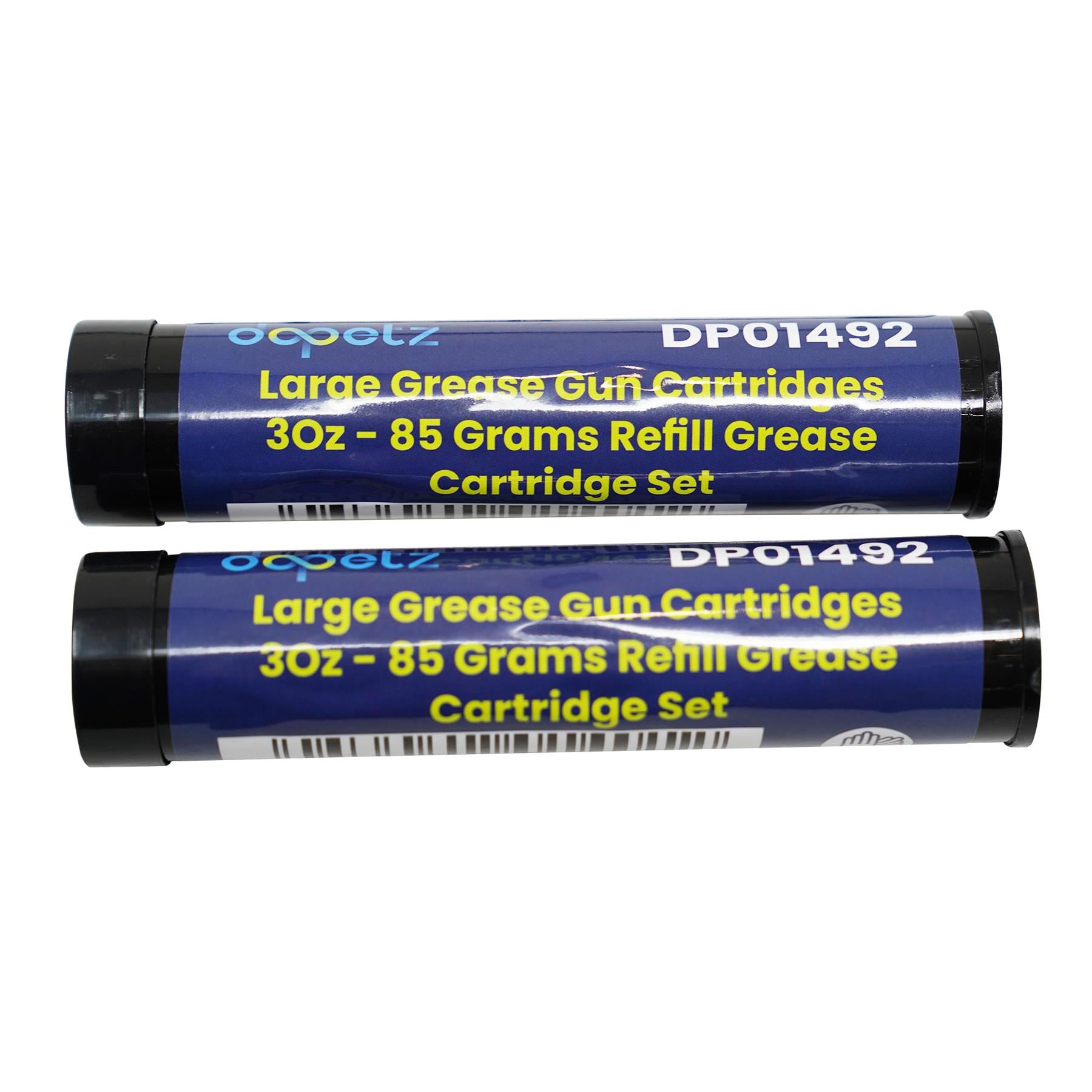 2x 3oz Grease Gun Cartridge Grease Cartridges For Pistol Grip Grease Gun By Dapetz
