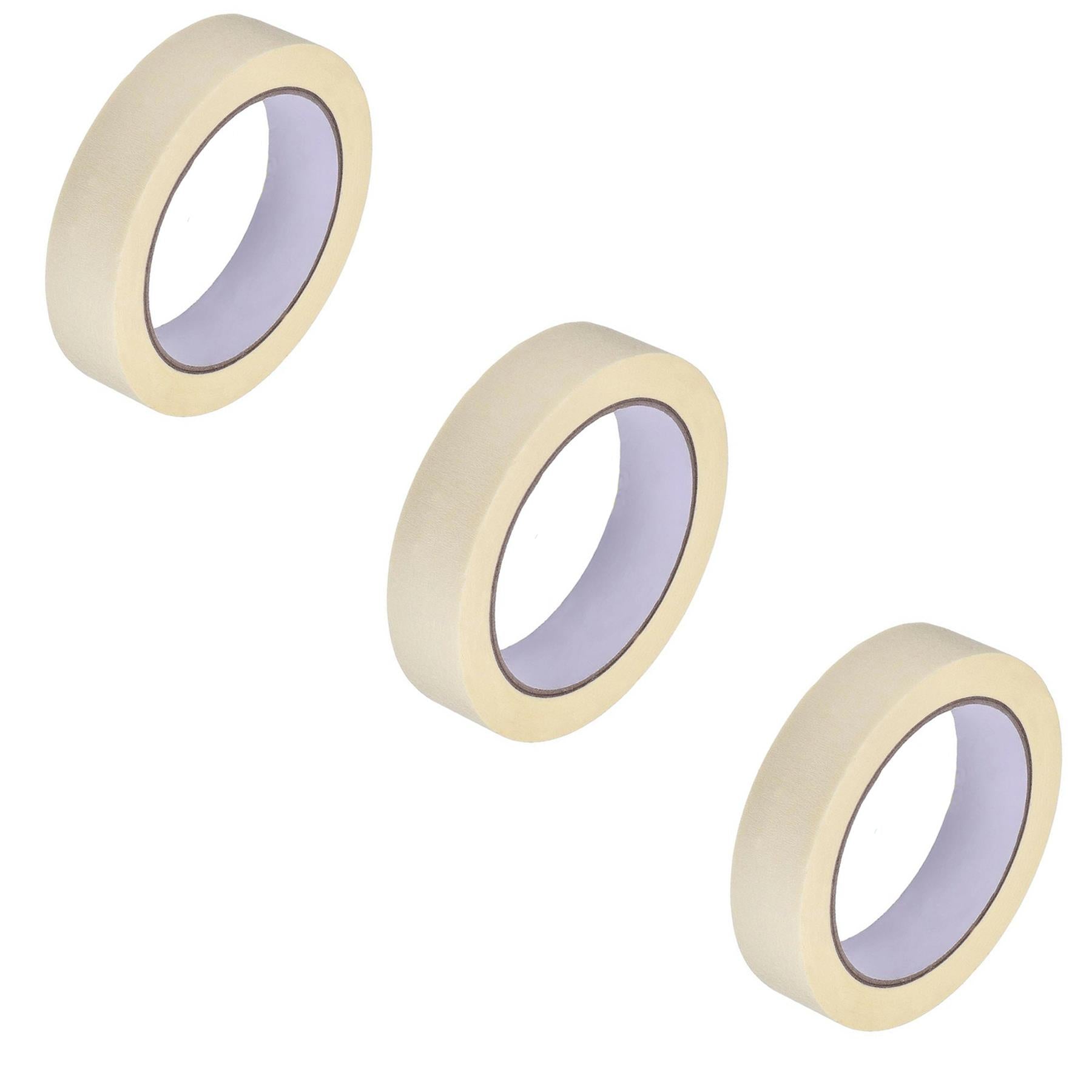 3x New Masking Tape Indoor Outdoor DIY Painting Decorating Easy Tear 19mm x 35m By Dapetz