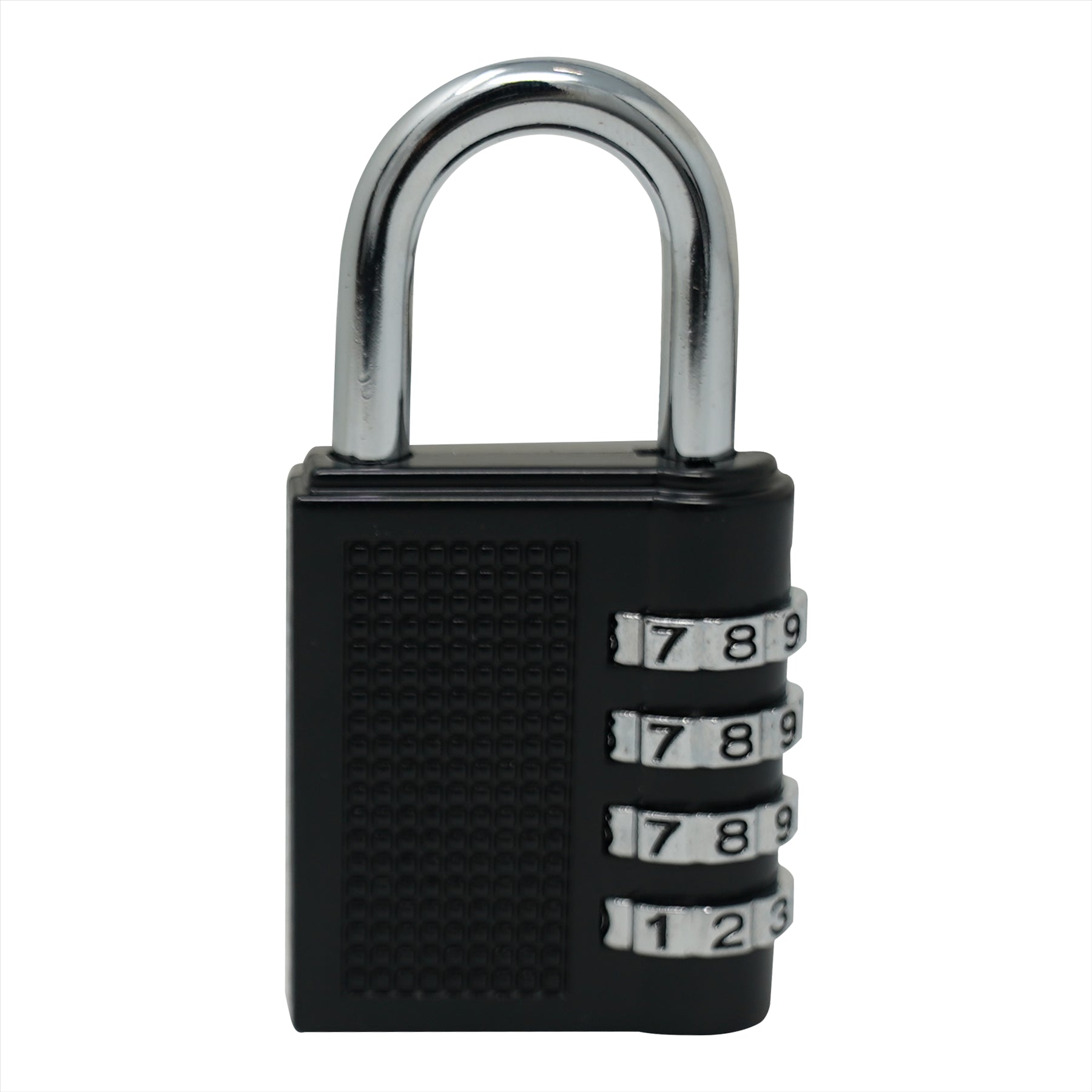 (Pack of 2) Combination Padlock 4-Digit Outdoor Weatherproof Security Black by Dapetz