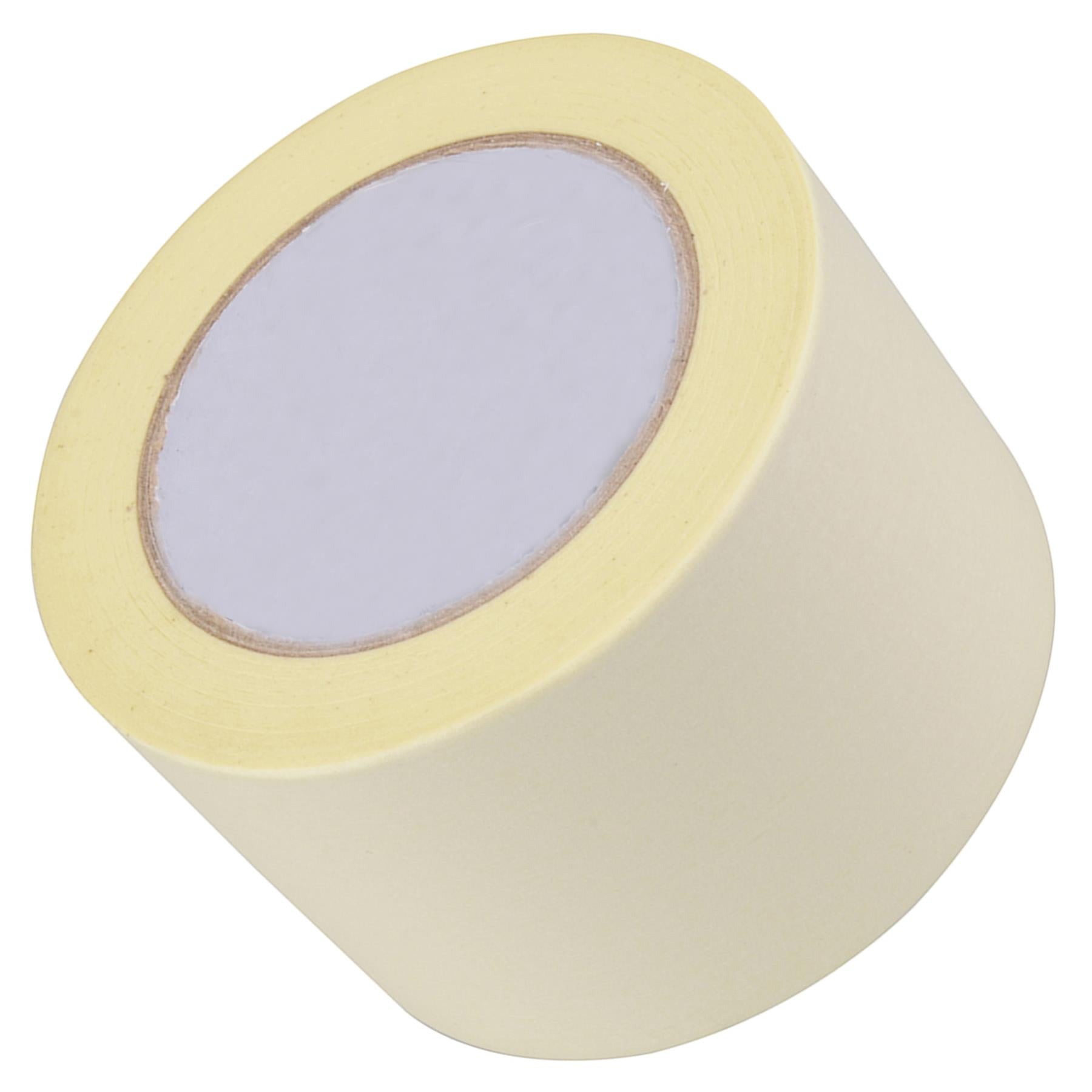 Masking Tape General 75mm x 50m DIY Painter Decorating Easy Tear White 3PCS By Dapetz