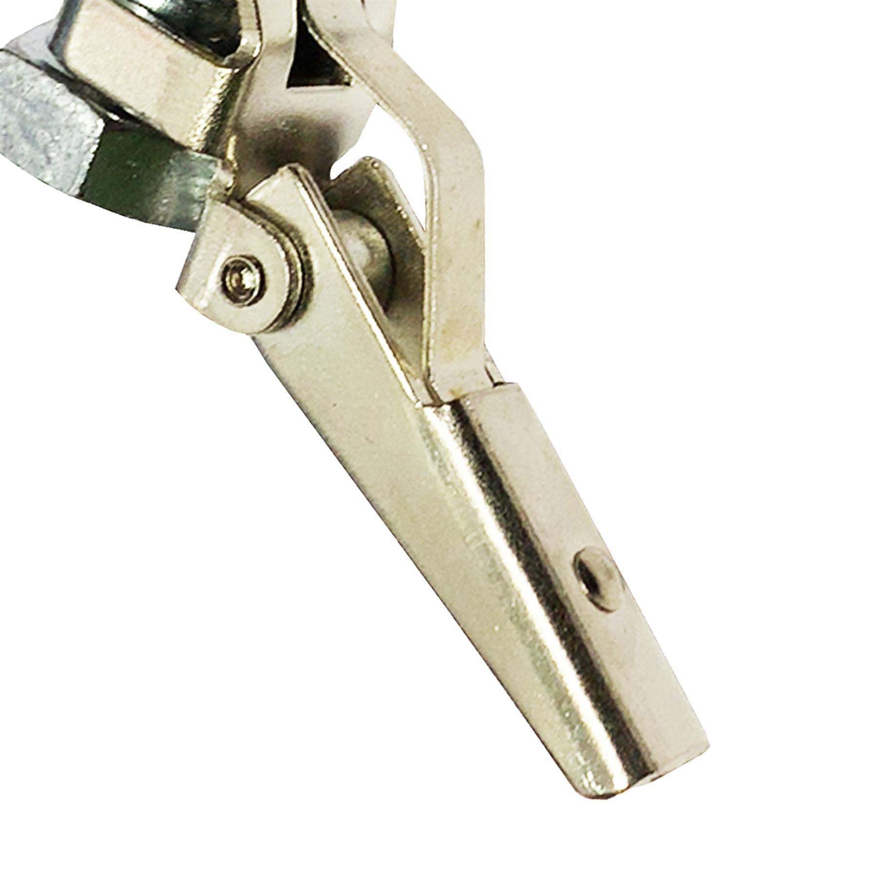 Tyre Valve Air Hose Chuck Airline Inflator Connector Brass Clip On Car Truck By Dapetz