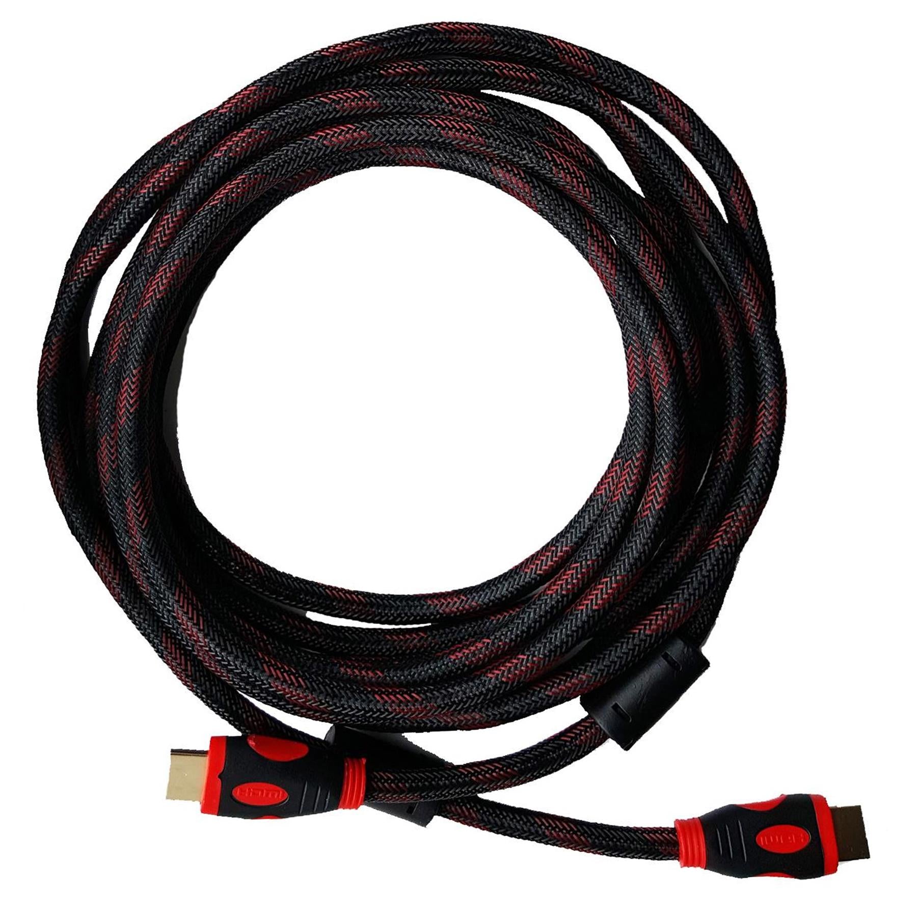 Pro HDMI Cable Gold Plated V2.0/1.4a HDTV 3D 1080P Ultra Full HD Lead 10 Metre By Dapetz