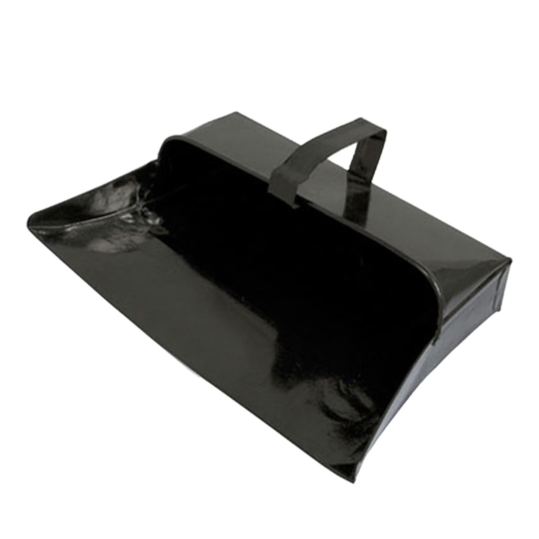 Strong Trade Metal Dustpan And Soft Wooden Hand Brush Dustpan Set for Desk, Table, Home Cleaning by Dapetz