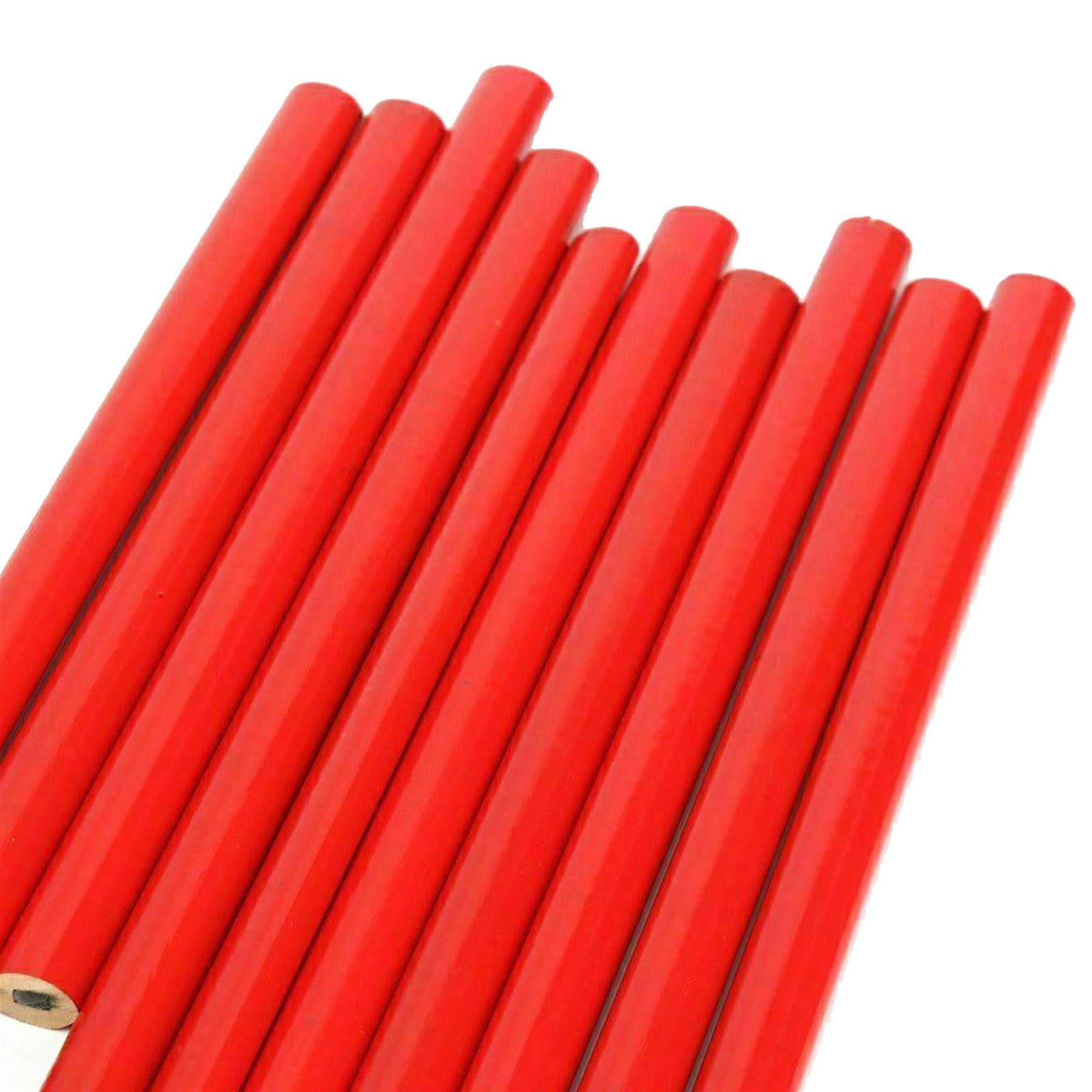 24pcs Carpenters Pencils Joiners Woodwork Builders Soft Lead Wood Marking Pencil By Dapetz