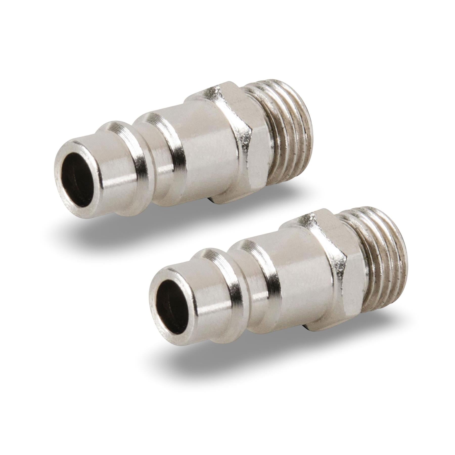 Euro Air Line Fittings Male For Compressor Air Hose Connector 1/4" BSP 2PC