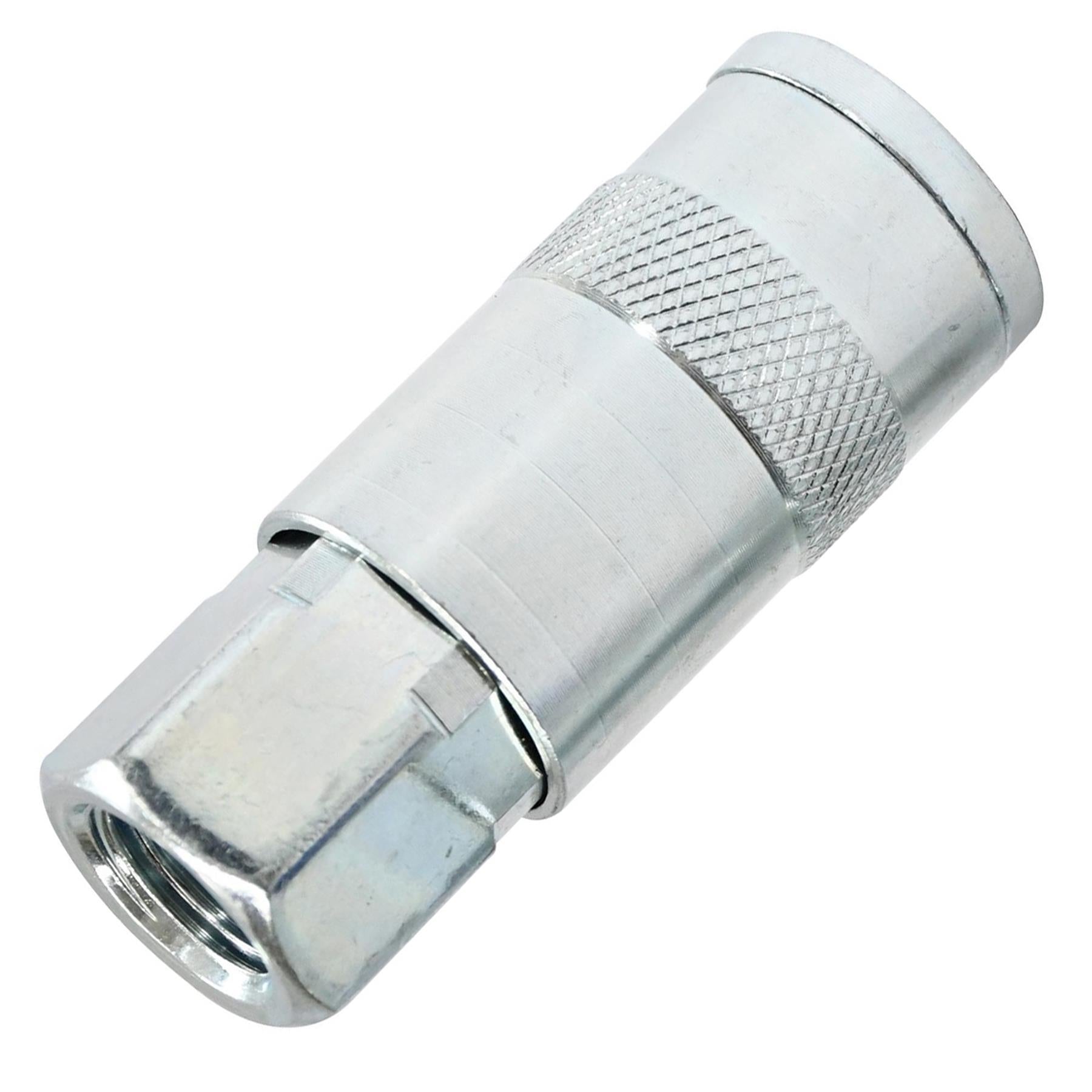 Vertex Air Line Fitting Quick Release Compressor Air Hose 3/8" Female Thread 2PC