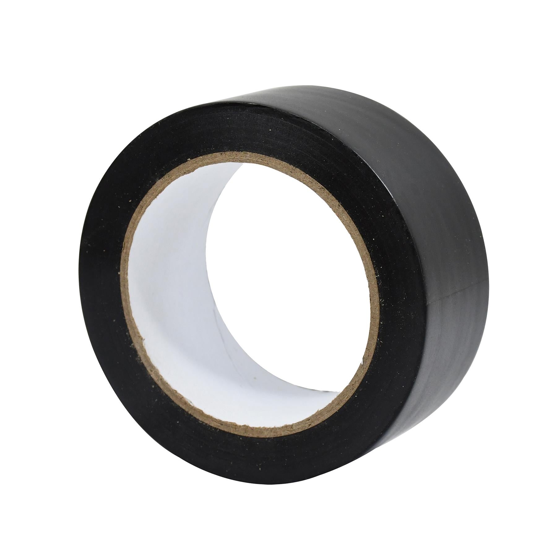 10PCS Wide Black PVC Electrical Tape 50mm x 33m Insulation Flame Retardant Long By Dapetz