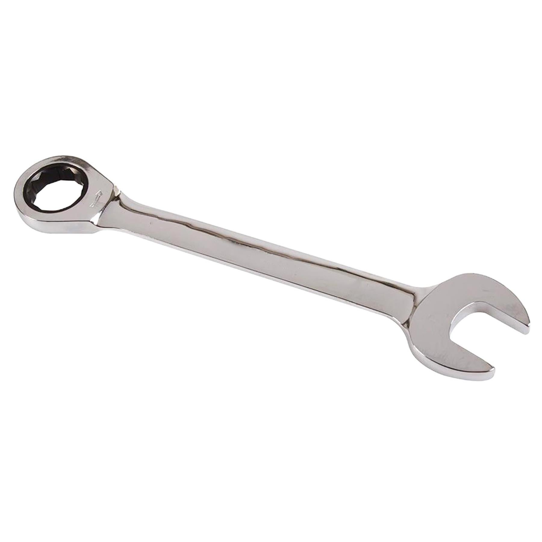Fixed Head Ratchet Metric Spanner Open End Ring Combination - 30mm - Dapetz