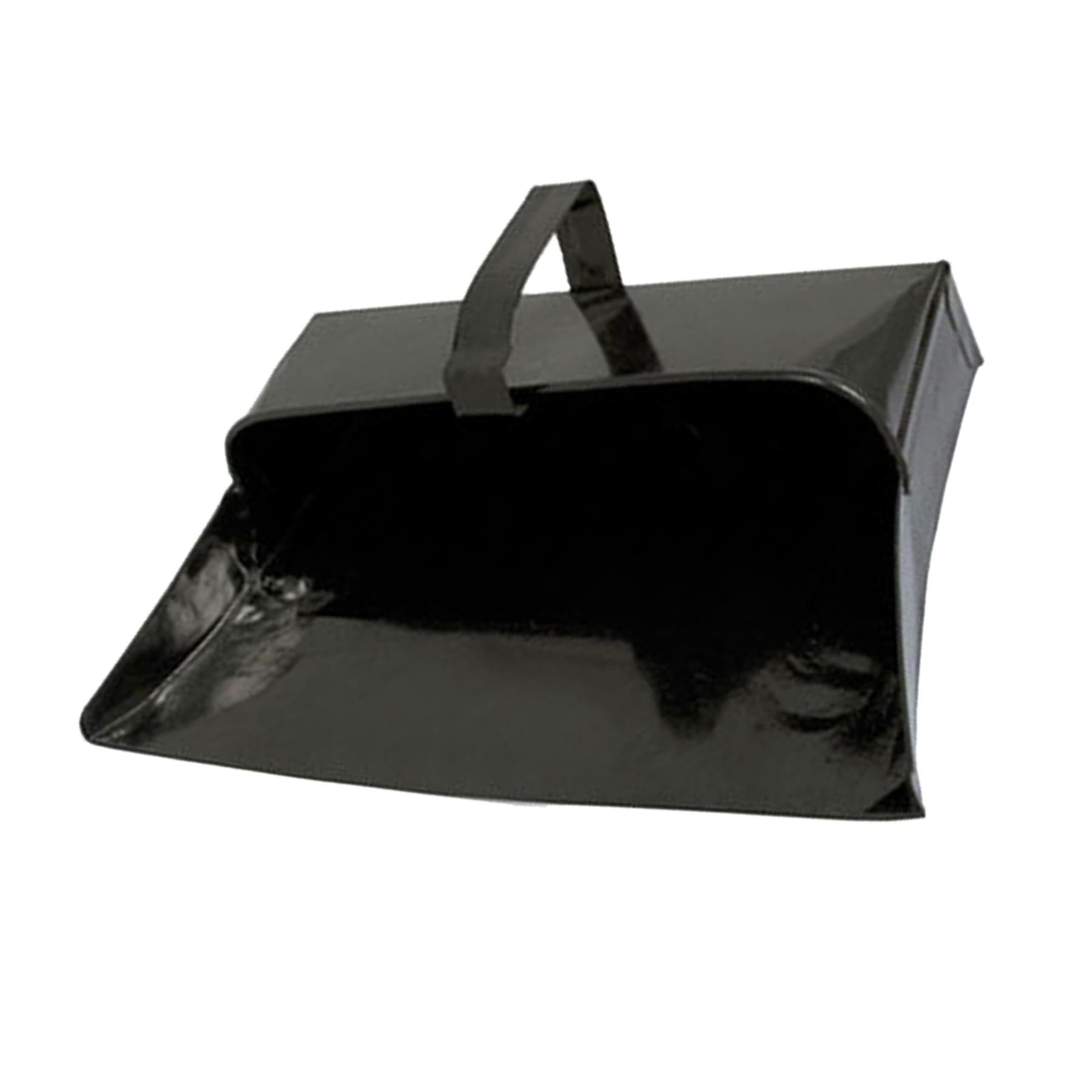 Strong Trade Metal Dustpan And Soft Wooden Hand Brush Dustpan Set for Desk, Table, Home Cleaning by Dapetz