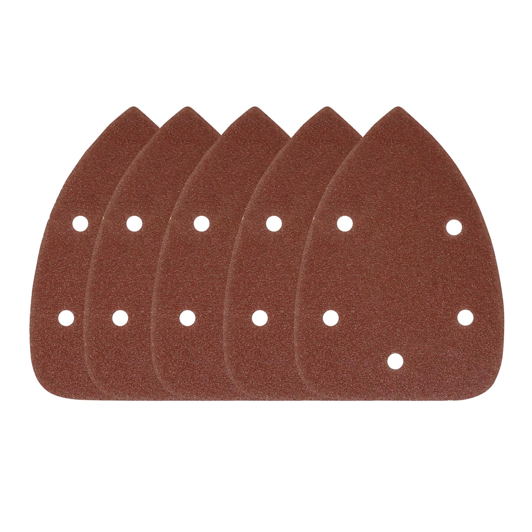 Mouse Sanding Sheets 24Mouse Sanding Sheets 240 Grit Hook & Loop Sander Pads 5-Holes Sand Paper 40PCS By Dapetz