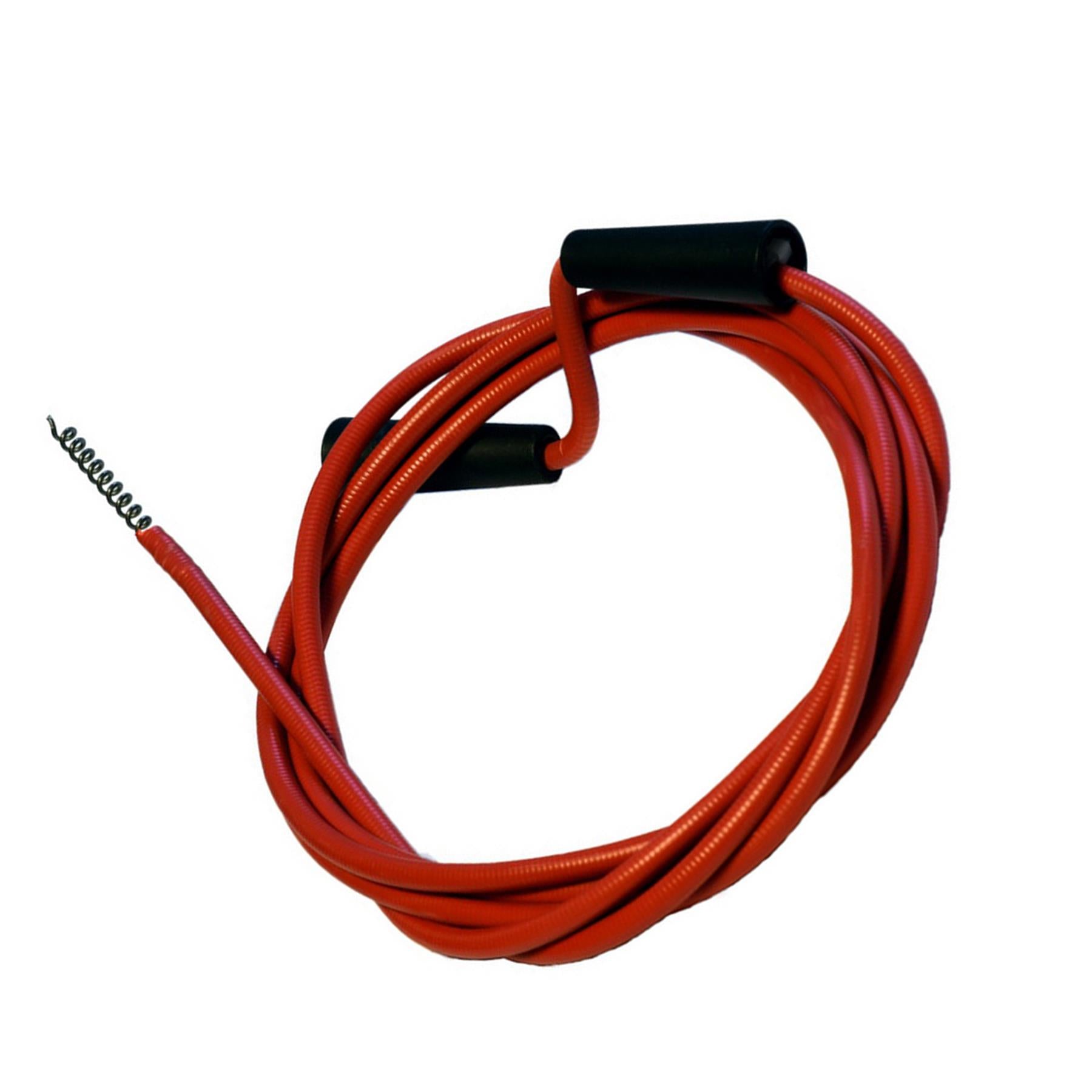 Drain Waste Pipe Sink Cleaner Unblocker Spring Rod Tool 2500mm Toilet Plug Hole Remover by Dapetz