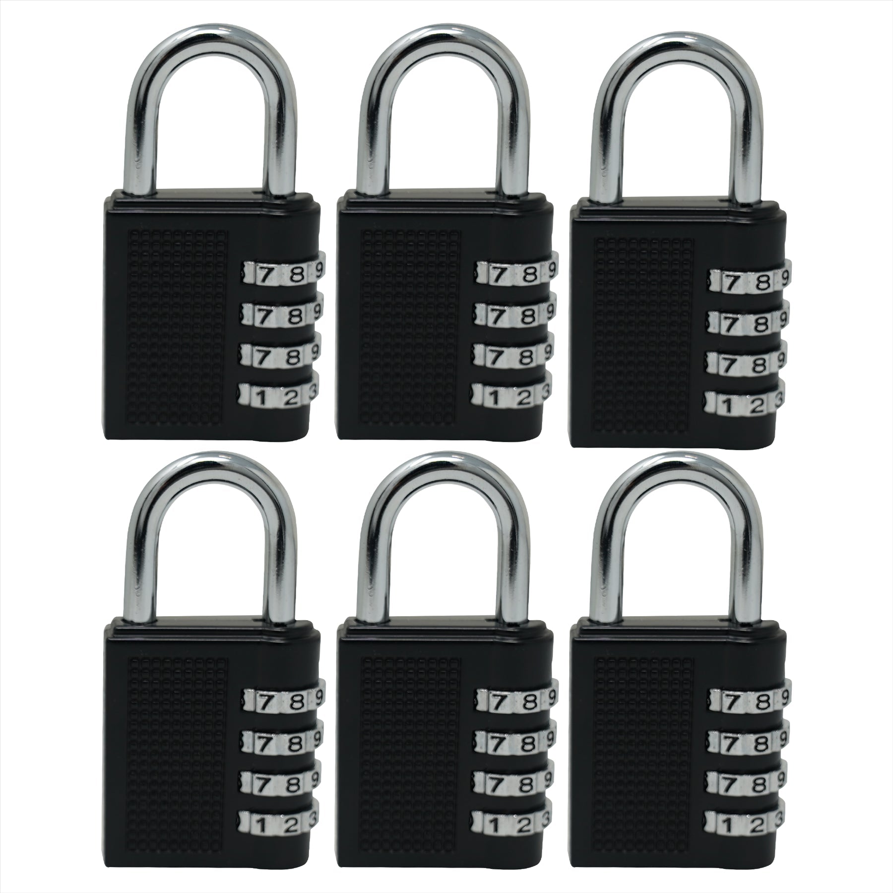 PATIKIL Cabinet Combination Lock, 4 Digit Password Padlock Adjustable Long Shackle Lock Stainless Steel Gym Locker Lock Code For Gym Fences Outdoor, Silver, Combination Padlocks - Canada - View #5