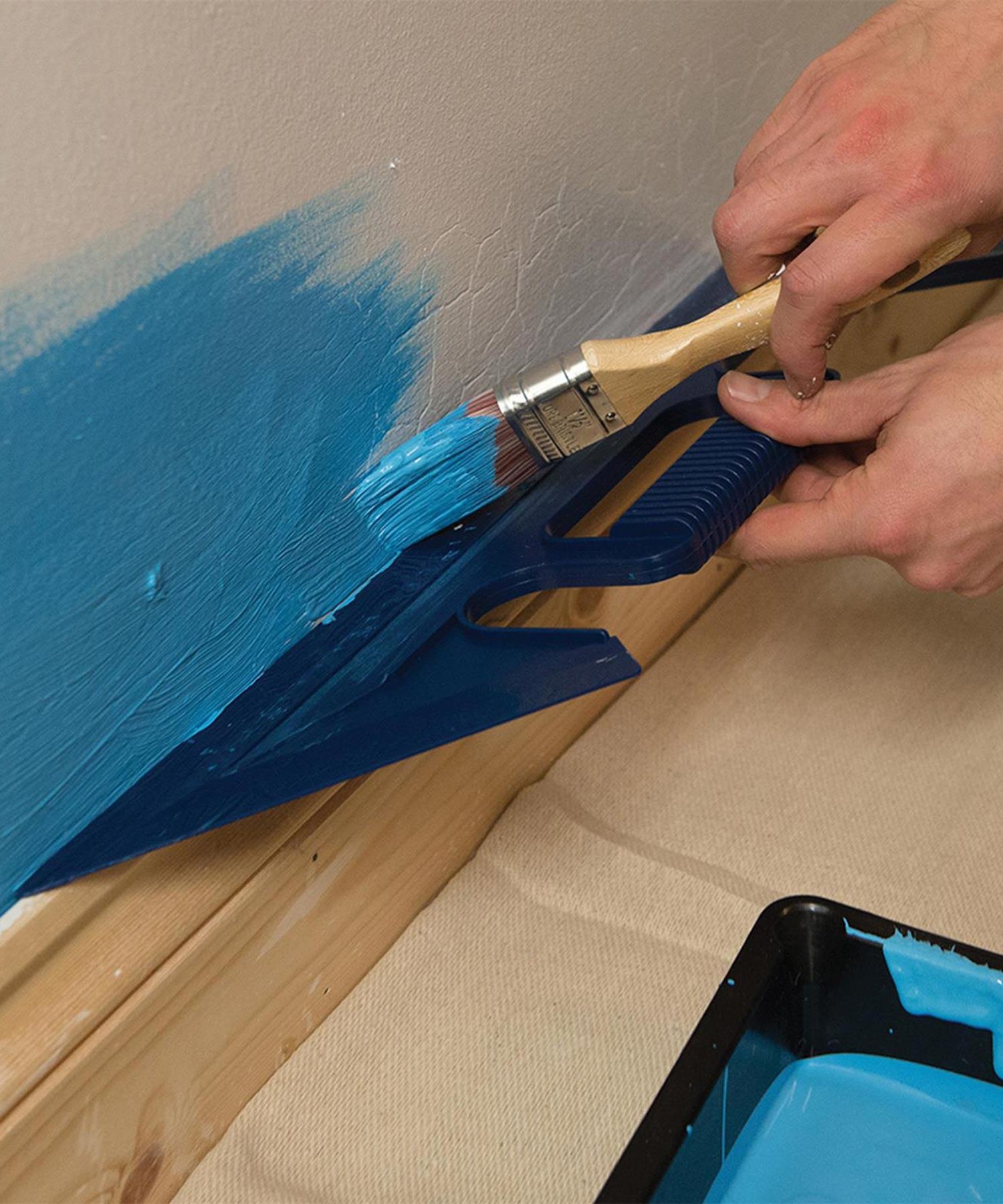 Paint Shield Straight 45 & 90 Edge Protects Skirting Glass Tile Wallpaper 450mm By Dapetz