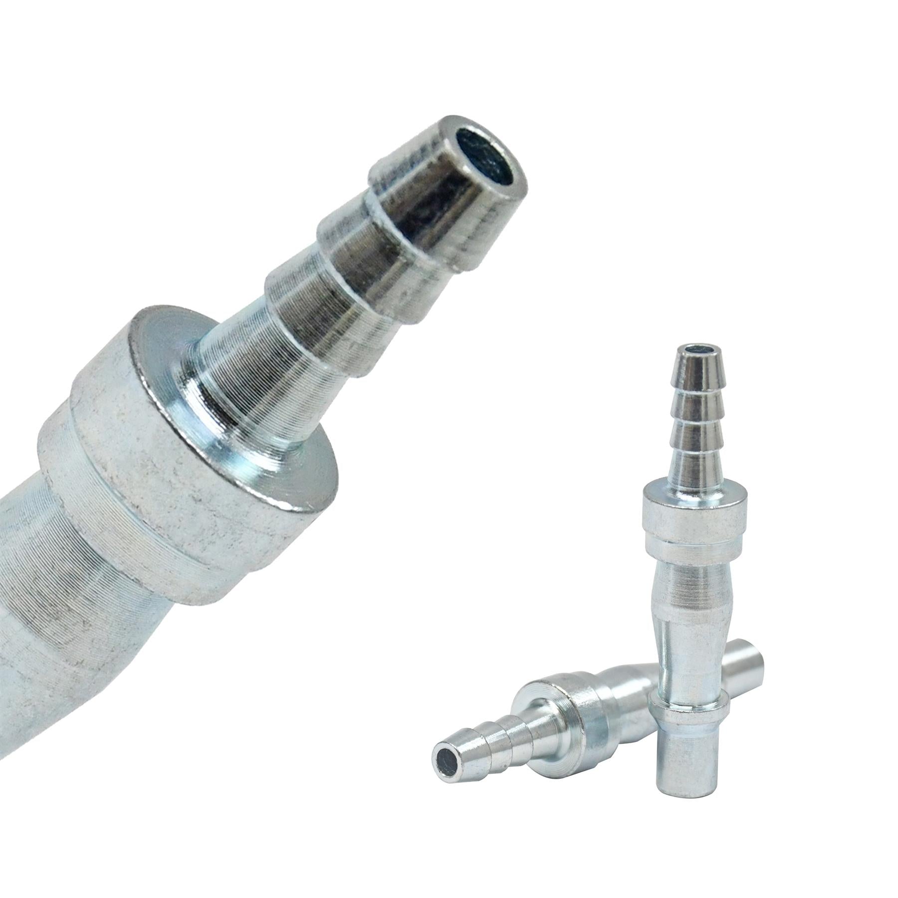 Air Line Hose Fitting Connector Barb Hose End 6mm Bayonet Coupler For PCL Vertex 2PC