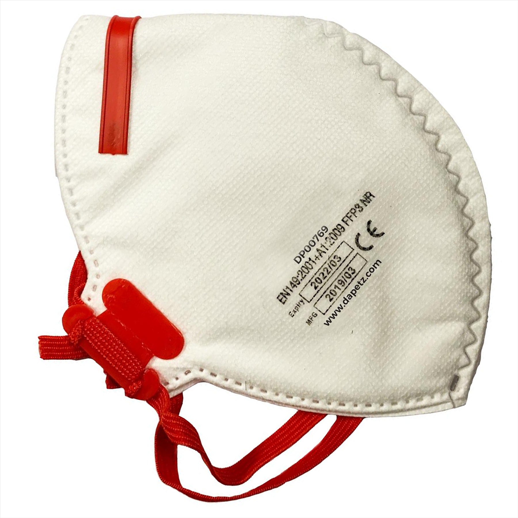 1 Face Mask Respirator Valved FFP3 Sanding Paint Dust Bodyshop Safety Fold Flat by Dapetz