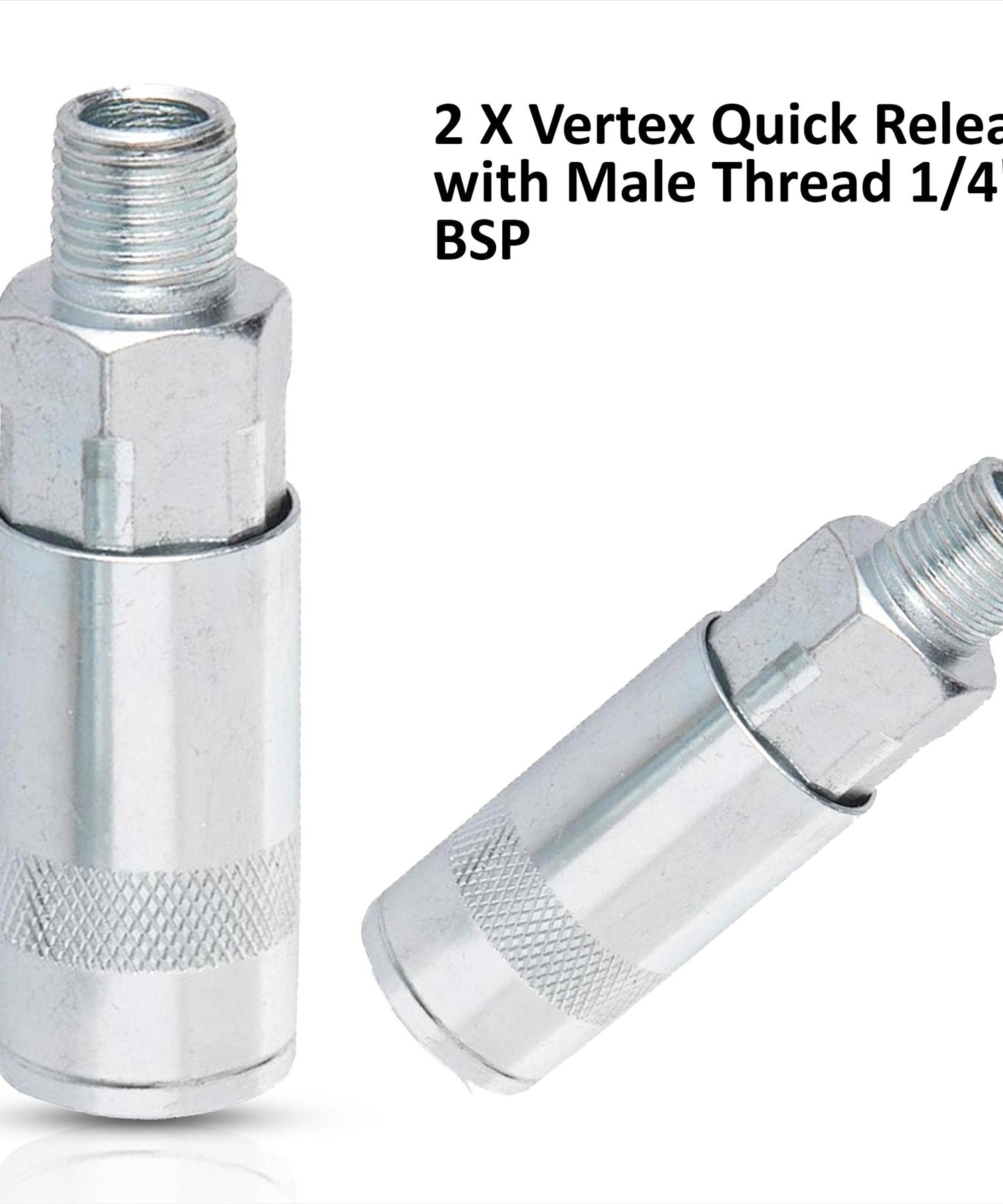 Air Line Fitting For PCL Vertex Compressor Air Hose Male Female Quick Fit 12Pcs