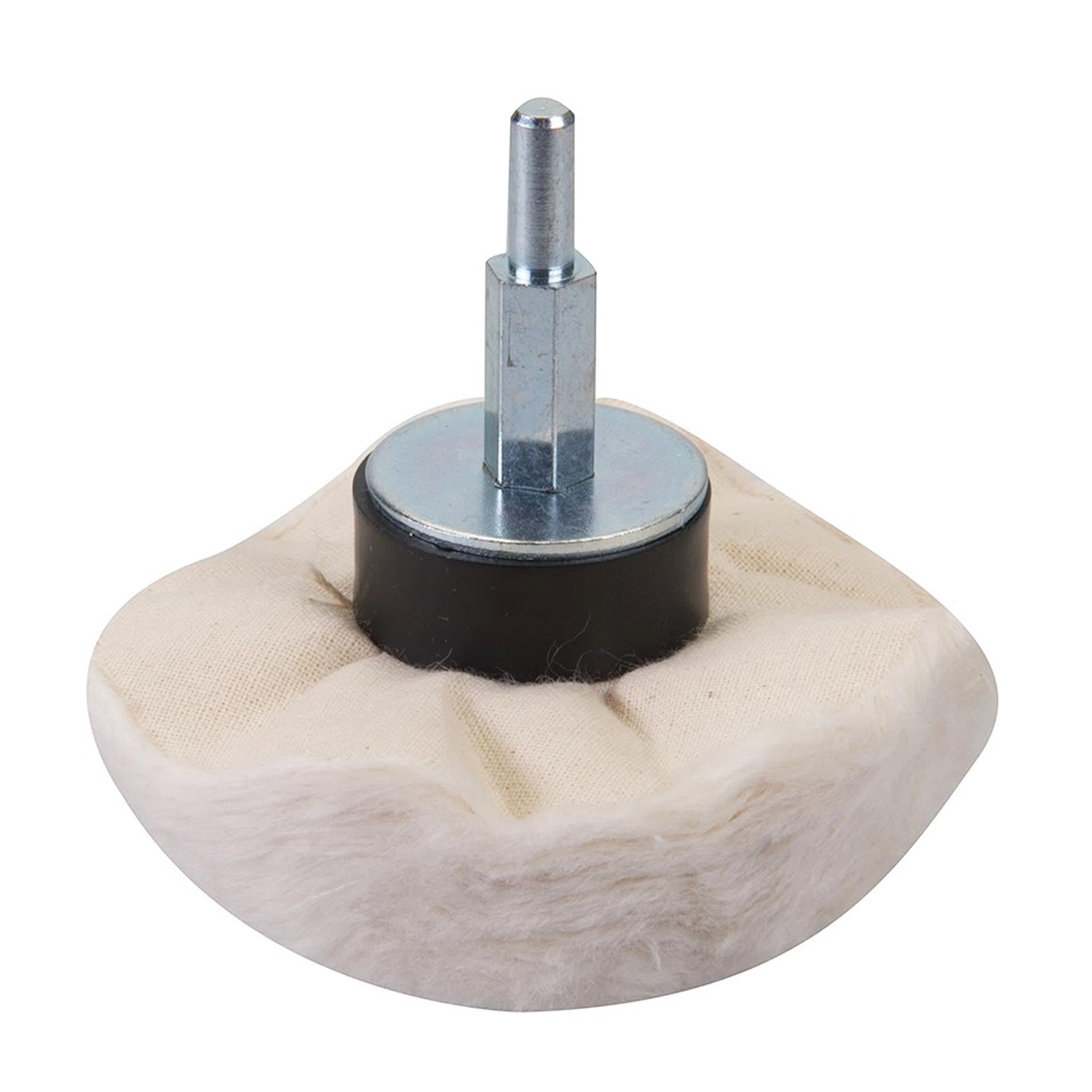 Car Polisher Wool Wheel Mop Polishing Pads For Drill Buffer Waxing Kit 4pcs By Dapetz