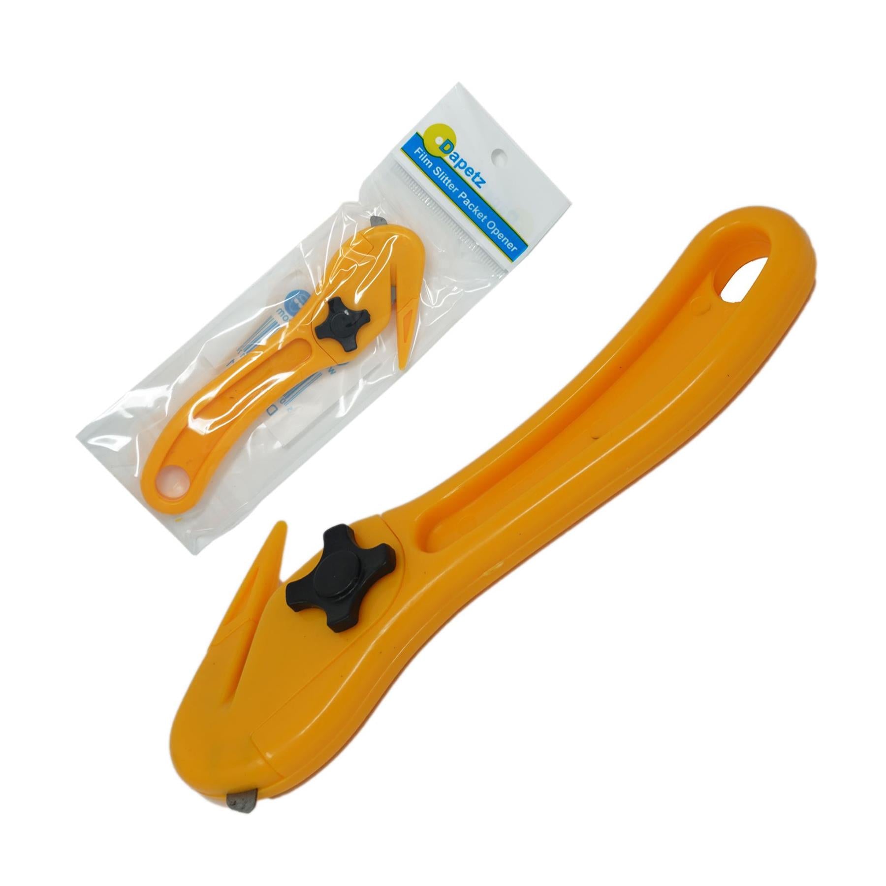 Safety Knife Film Slitter Strap Band Carton Box Tape Cutter Packet Opener 1PC By Dapetz