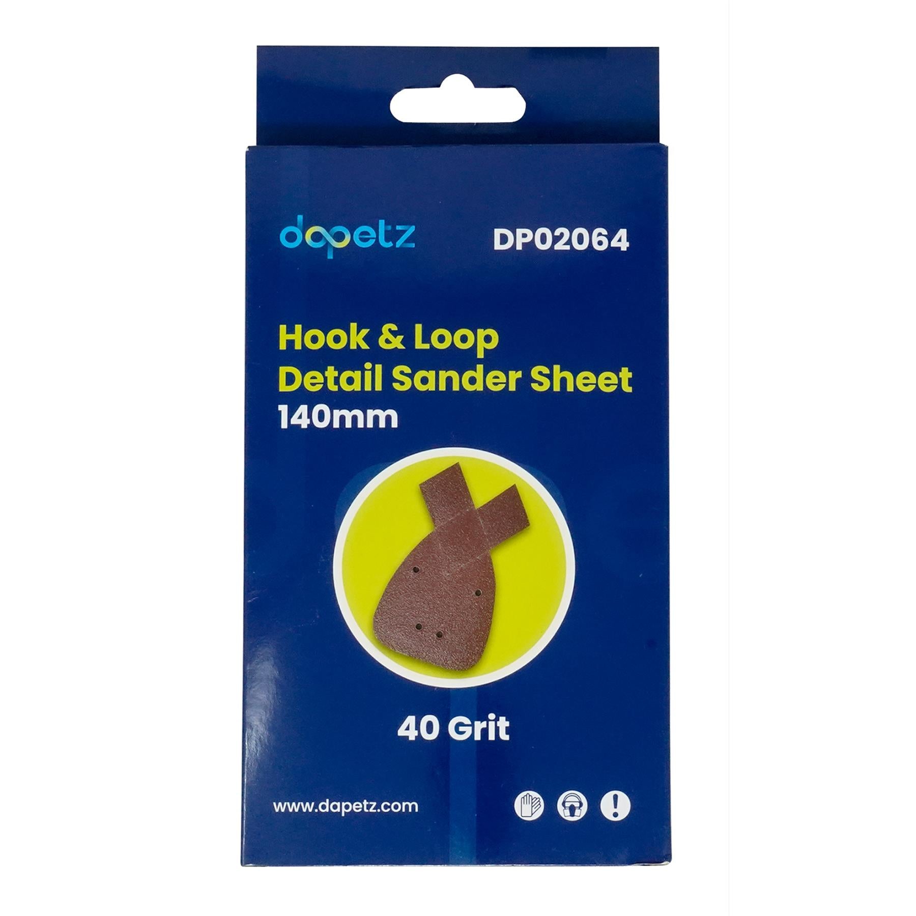 Mouse Sanding Sheet 40 Grit Sandpaper Black & Decker Palm Sander Pad 40PCS By Dapetz