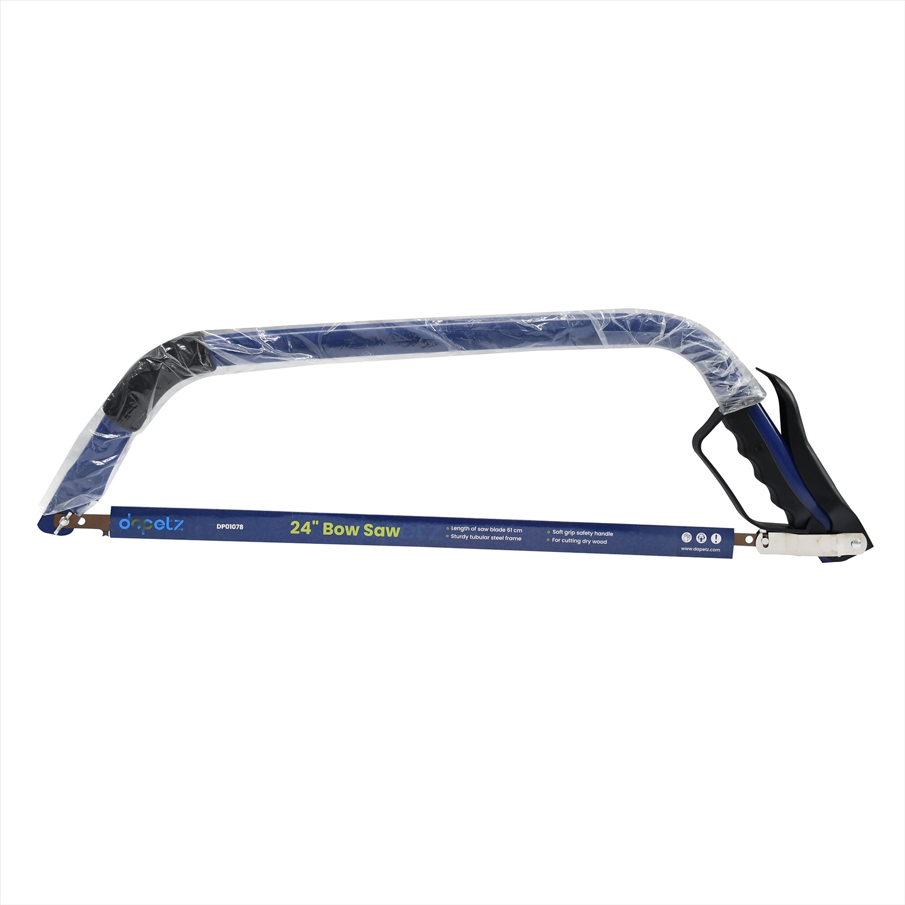 Heavy Duty Bow Saw Tree Wood Branch Log Garden Bush Cutting Sharpe Blade 24" By Dapetz