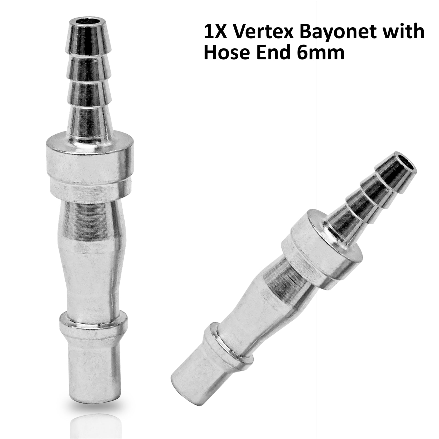 Air Line Hose Fitting Connector Barb Hose End 6mm Bayonet Coupler For PCL Vertex