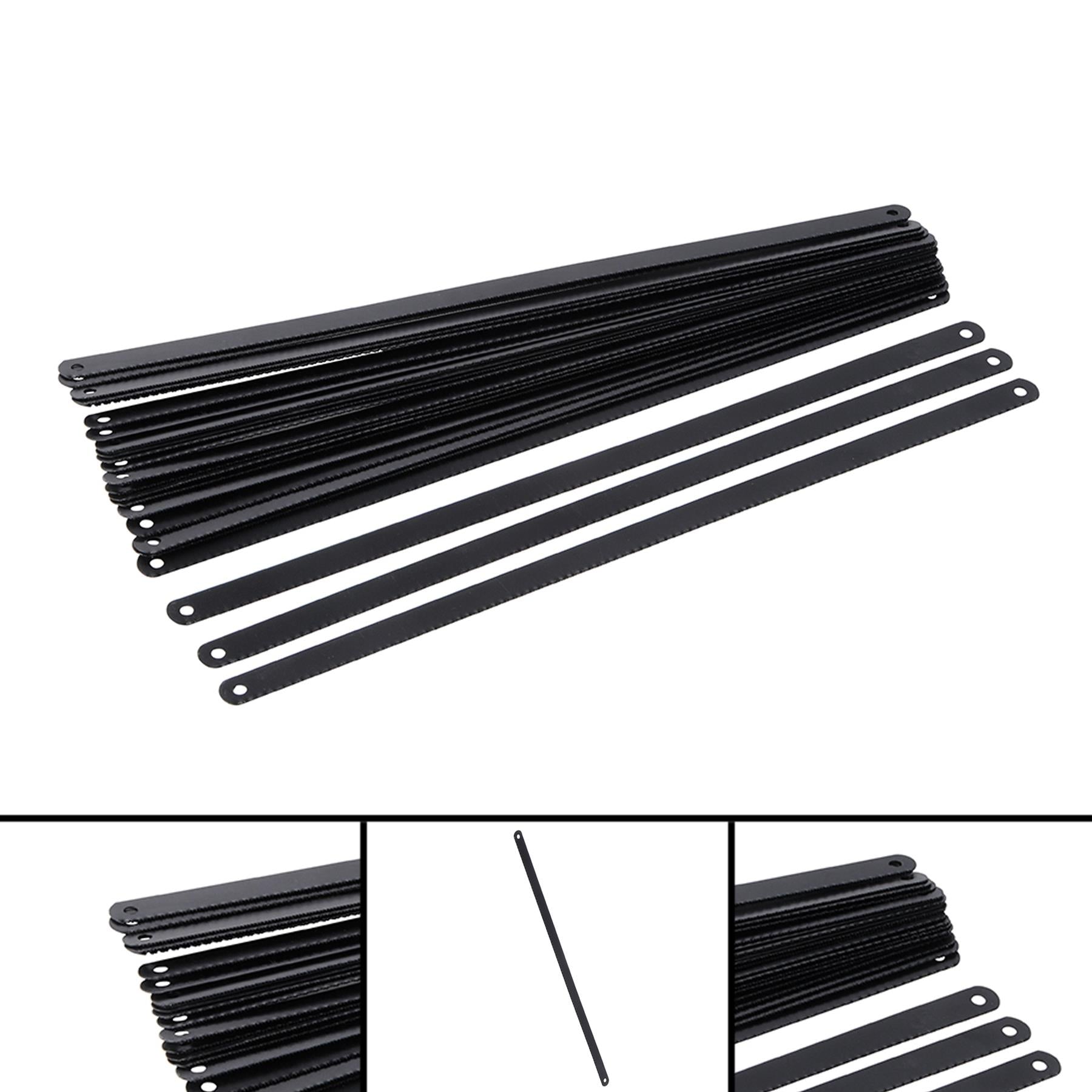 24X Hacksaw Blade 300mm 12" Heavy Duty Metal Cutting Shatter Proof Bi-Metal 24 TPI By Dapetz