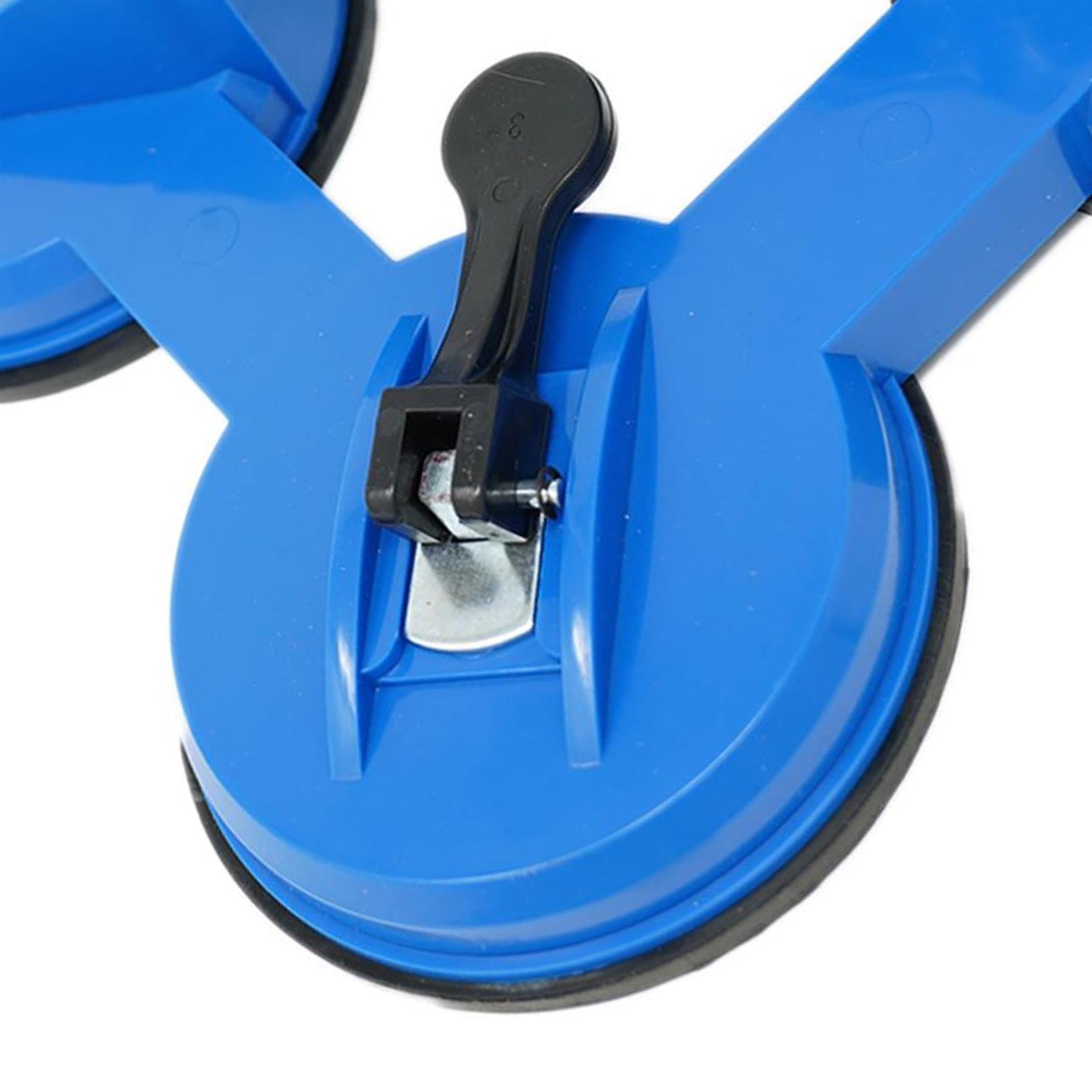 Triple Suction Cup Pad Lifter 100kg Sucker Plate Glass tile Mirror Lifter 2PC by Dapetz